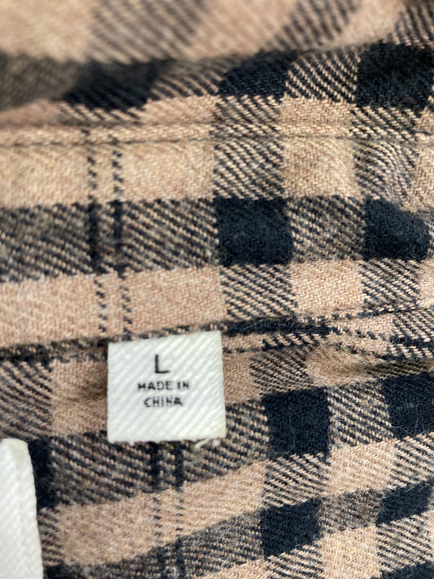UNIQLO/ユニクロ/シャツ/ブラウス/トップス/ブラウン/L