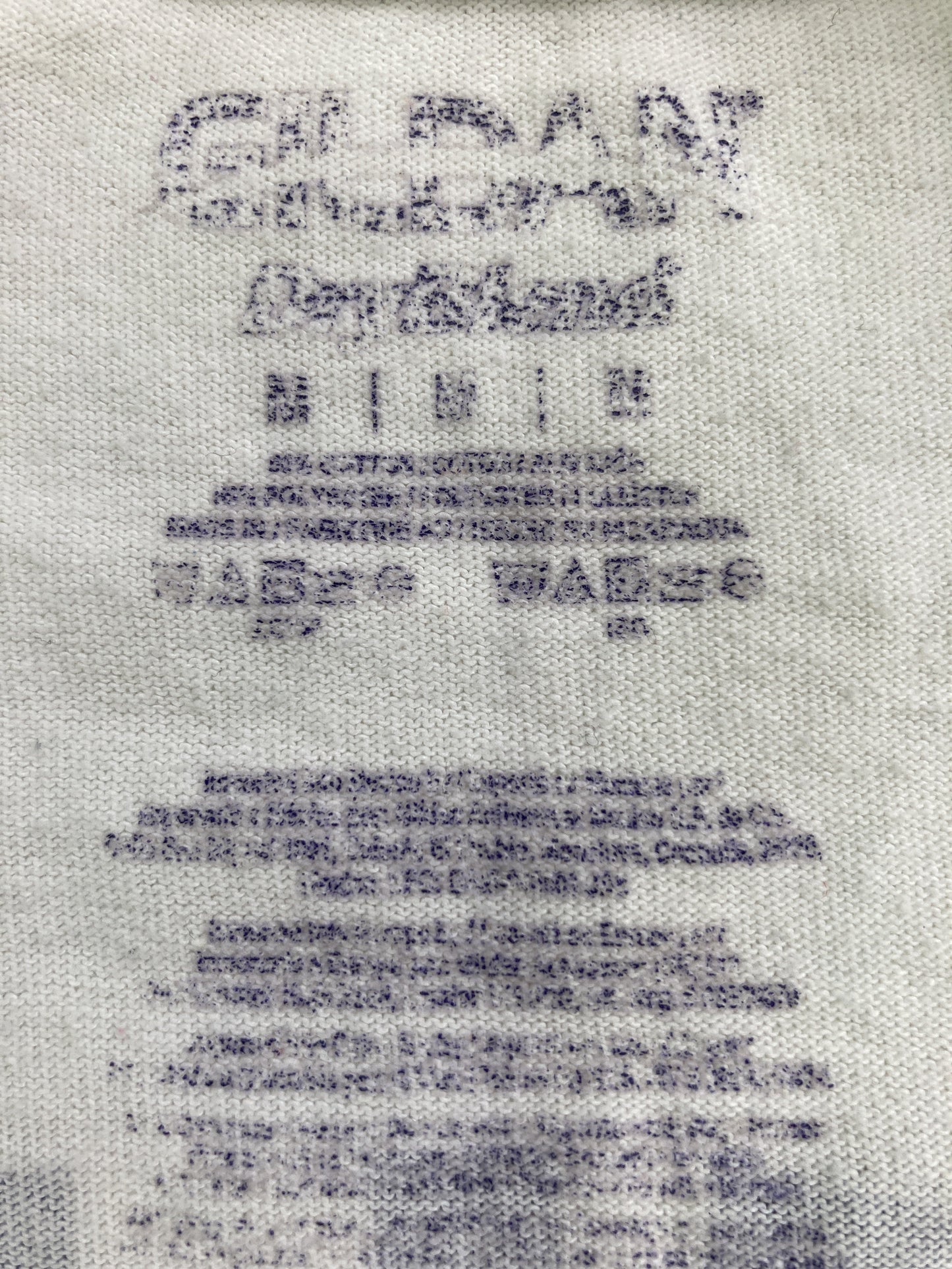 GILDAN/ギルダン/Tシャツ/カットソー/トップス/ホワイト/M