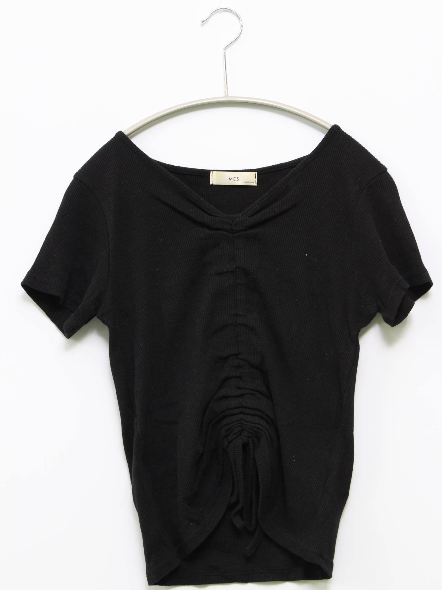 MOS/Tシャツ/カットソー/トップス/ブラック