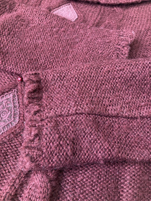 axes femme/アクシーズファム/ニット/セーター/トップス/ブラウン/M