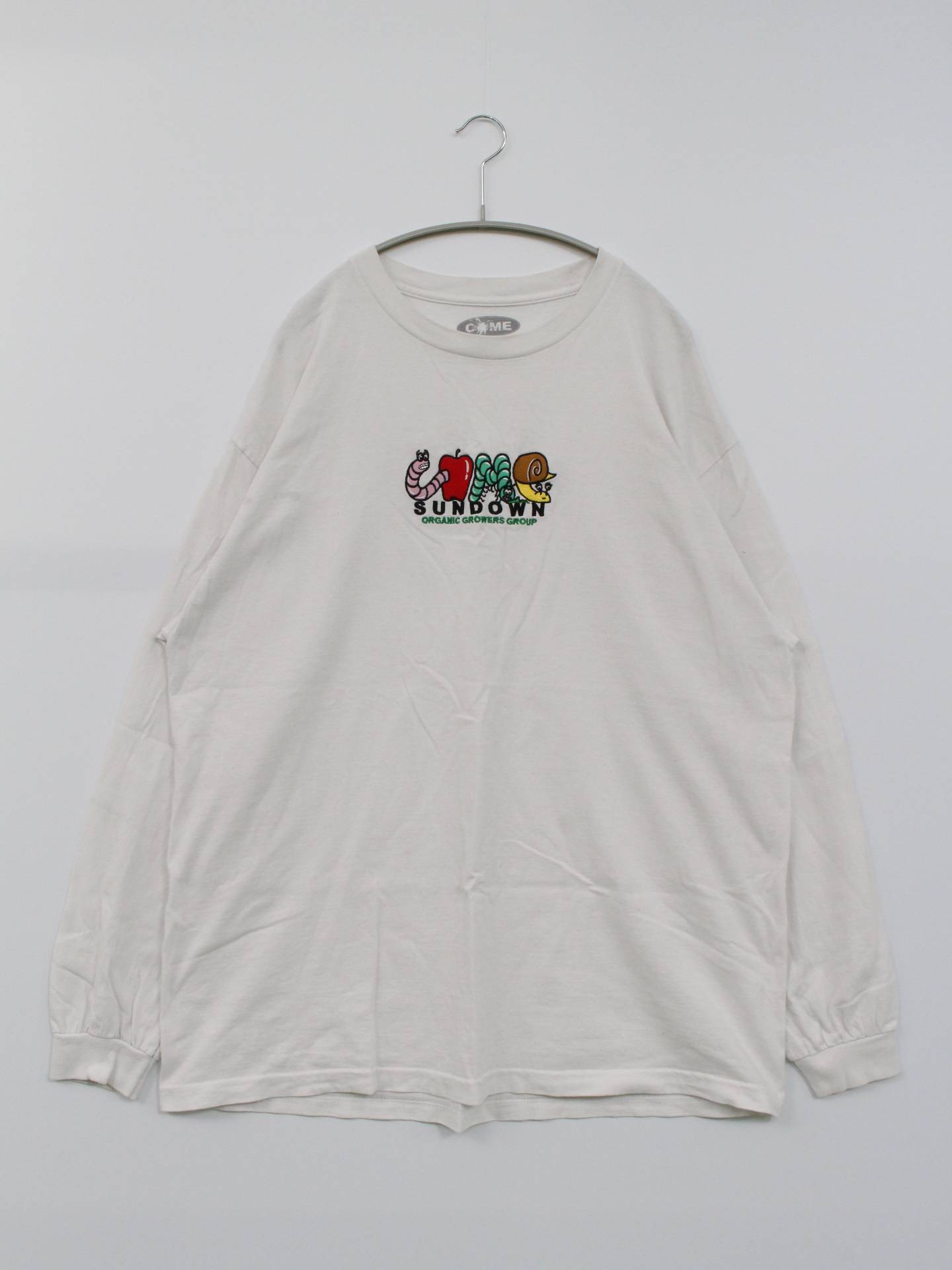 COME SUNDOWN/Tシャツ/カットソー/トップス/ホワイト/XL