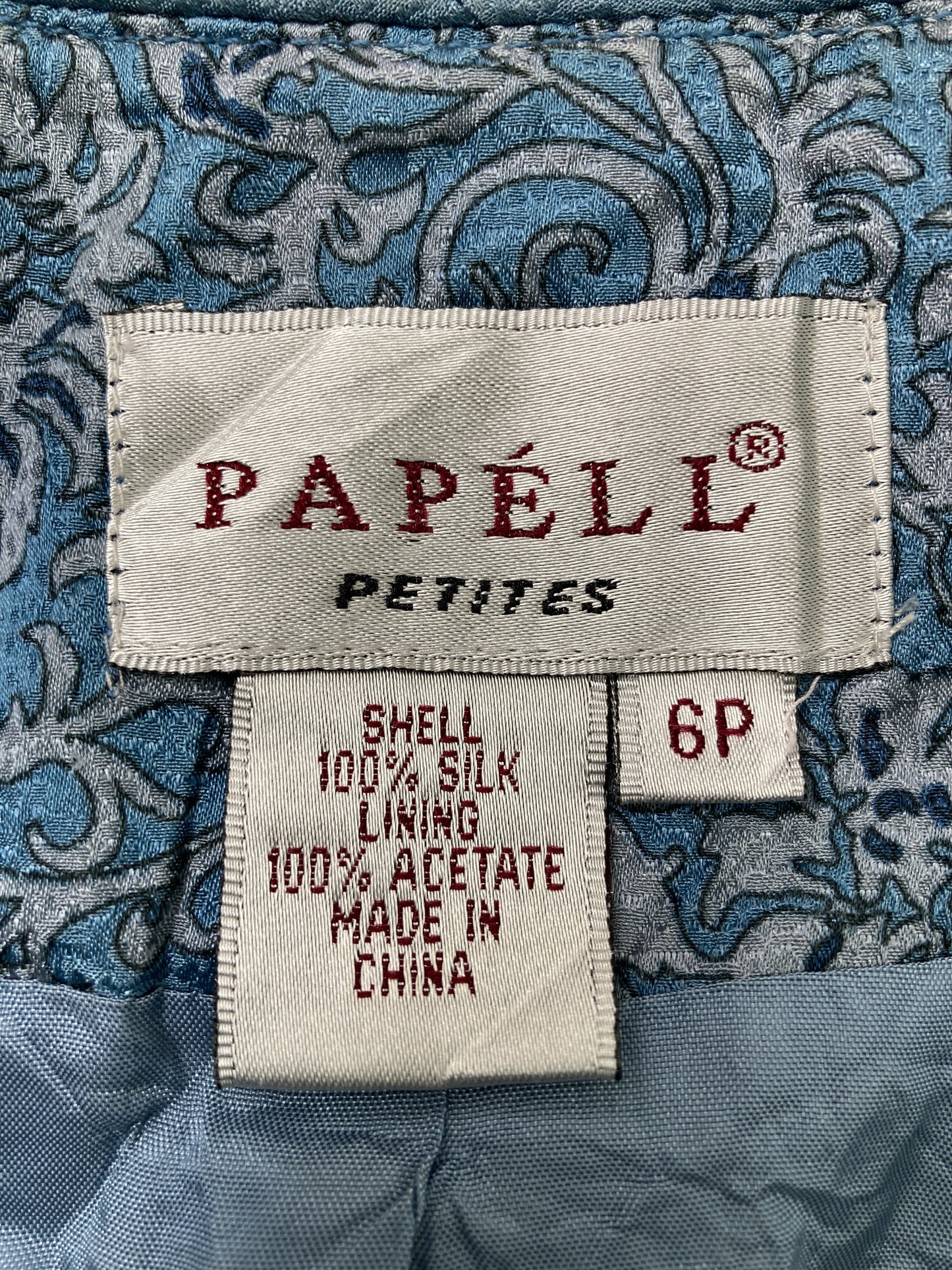 PAPELL/シャツ/ブラウス/トップス/ブルー/6P