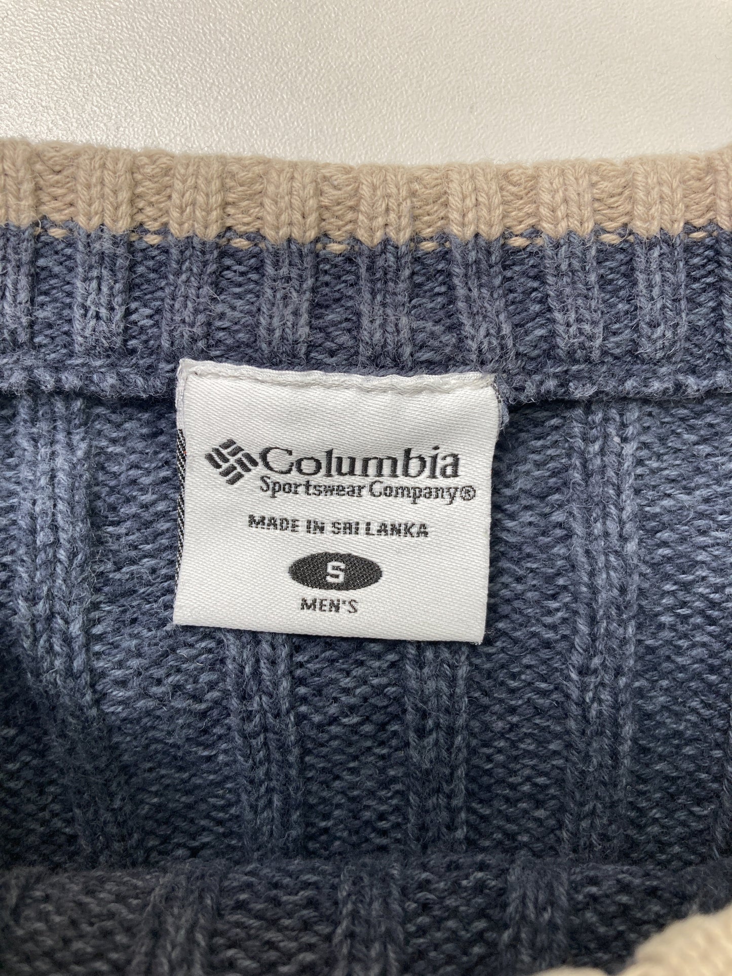 Columbia/コロンビア/ニット/セーター/トップス/ネイビー/S