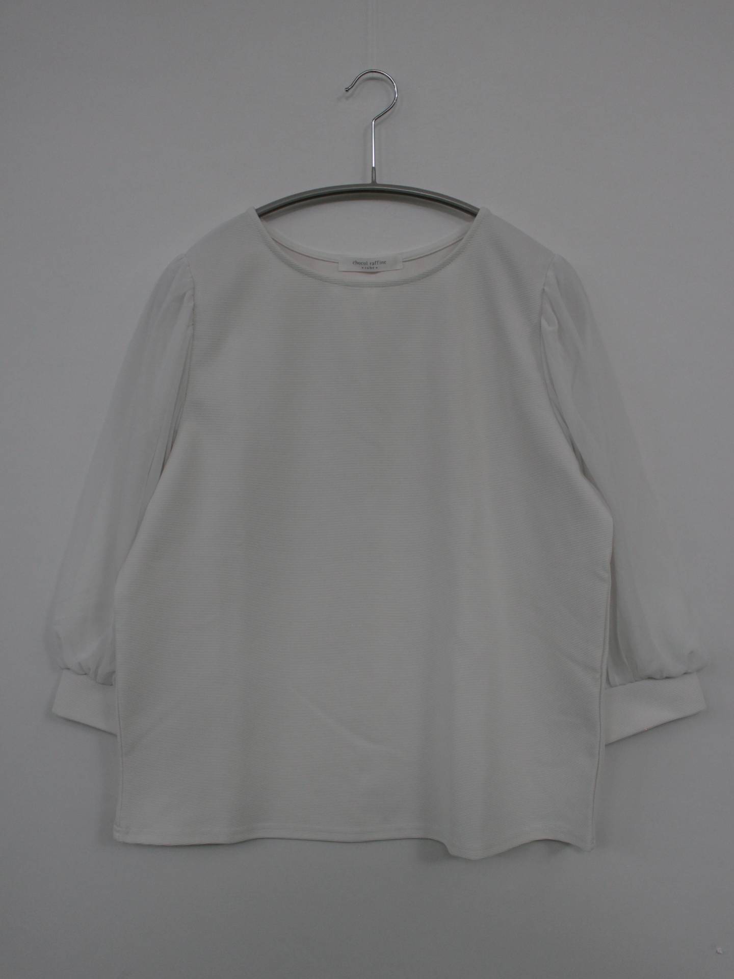 chocol raffine/ショコラフィネ/Tシャツ/カットソー/トップス/ホワイト/F