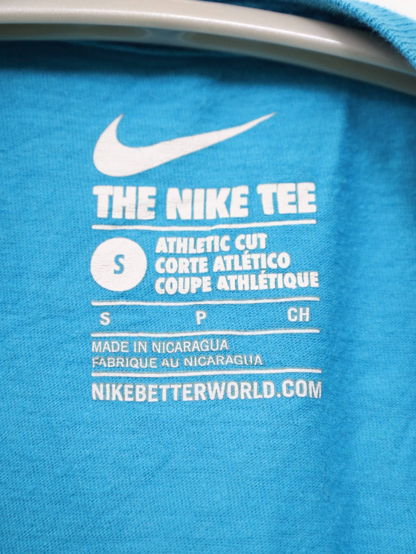 NIKE/ナイキ/Tシャツ/カットソー/トップス/スカイブルー/S