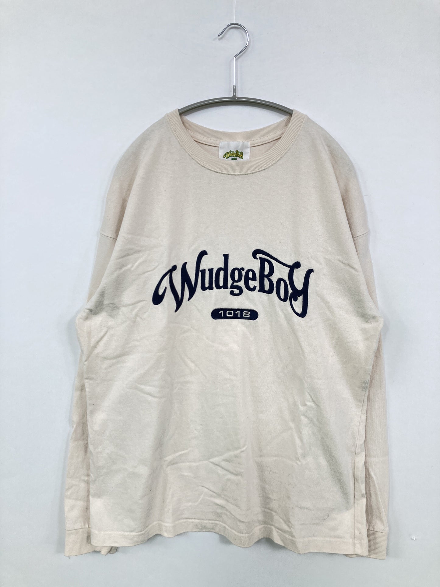 Wudge Boy/ワッジボーイ/Tシャツ/カットソー/トップス/アイボリー/L