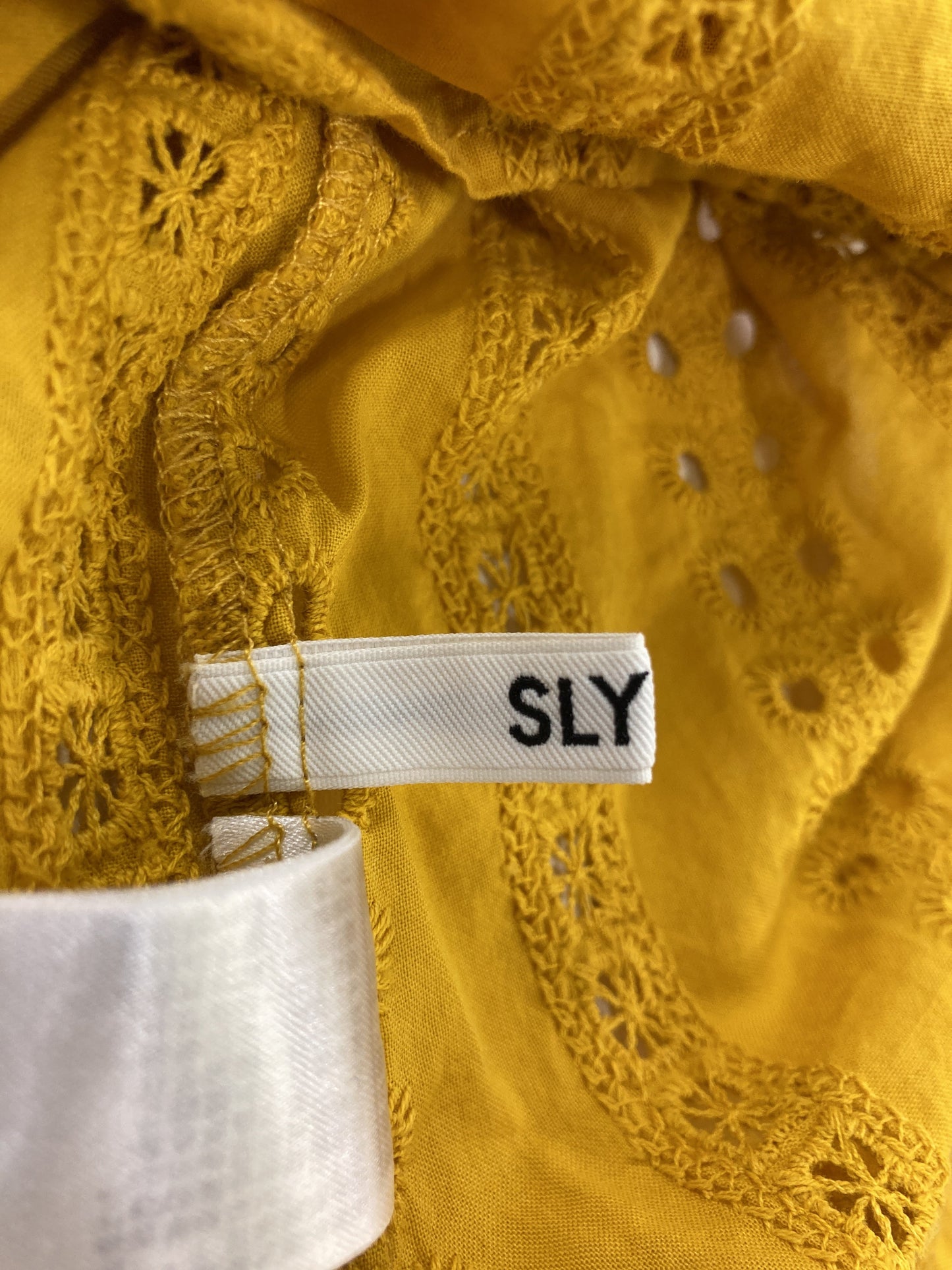 SLY/スライ/シャツ/ブラウス/トップス/イエロー
