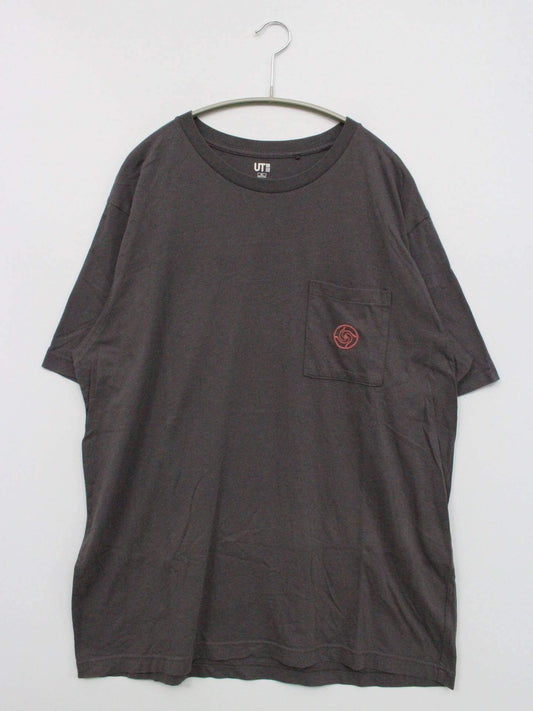 UNIQLO/ユニクロ/Tシャツ/カットソー/トップス/グレー/XL