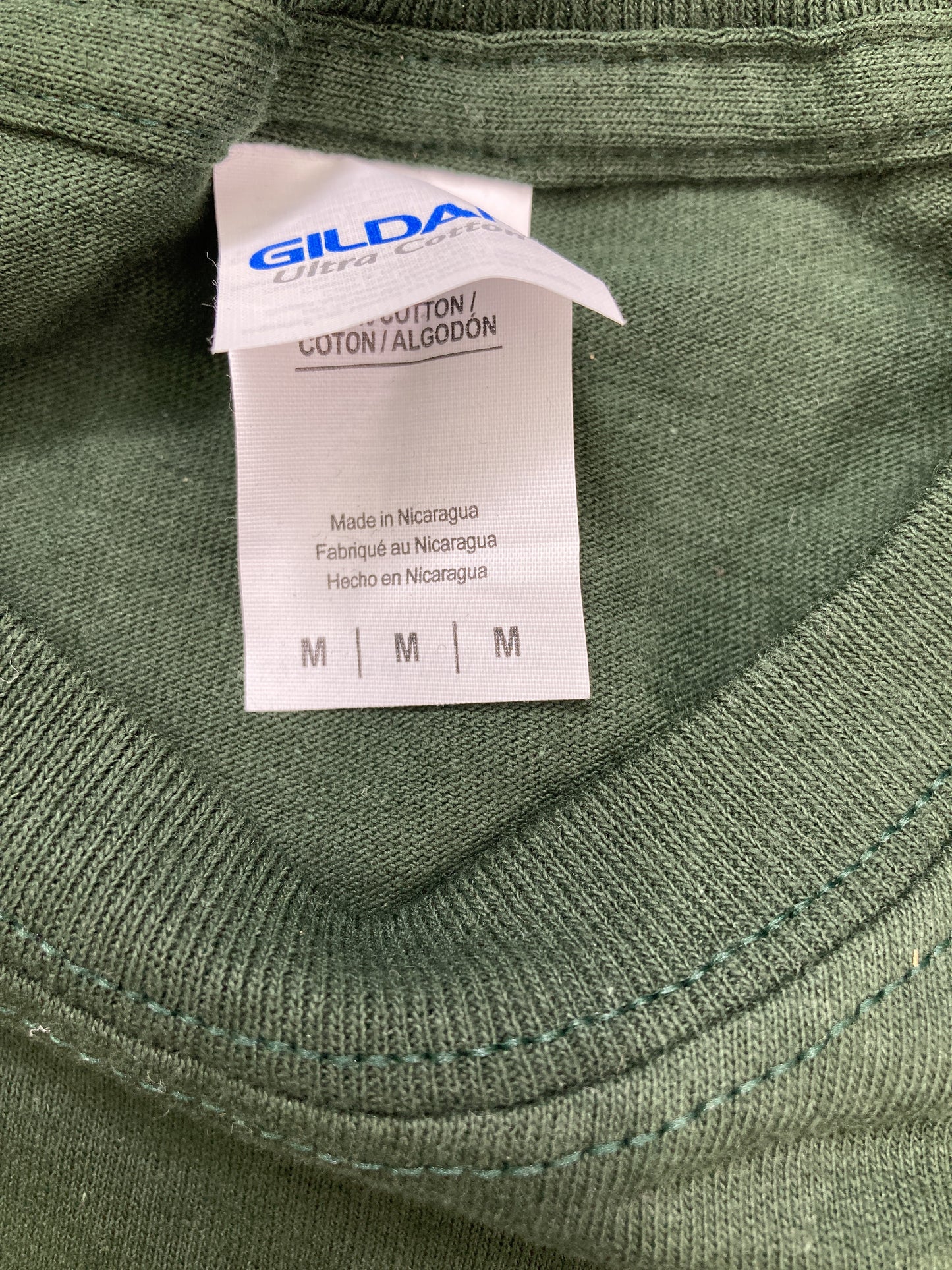 GILDAN/ギルダン/Tシャツ/カットソー/トップス/グリーン/M