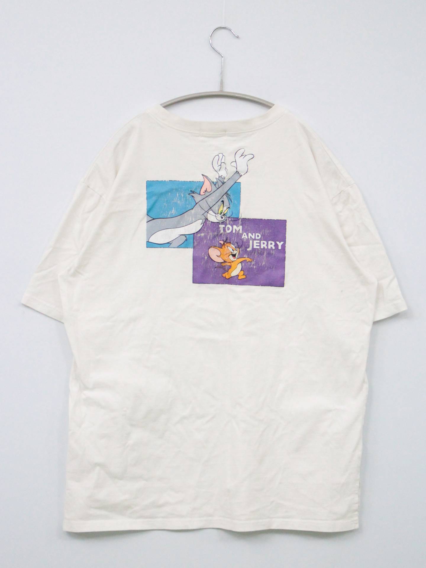 TOM and JERRY/Tシャツ/カットソー/トップス/ホワイト/F