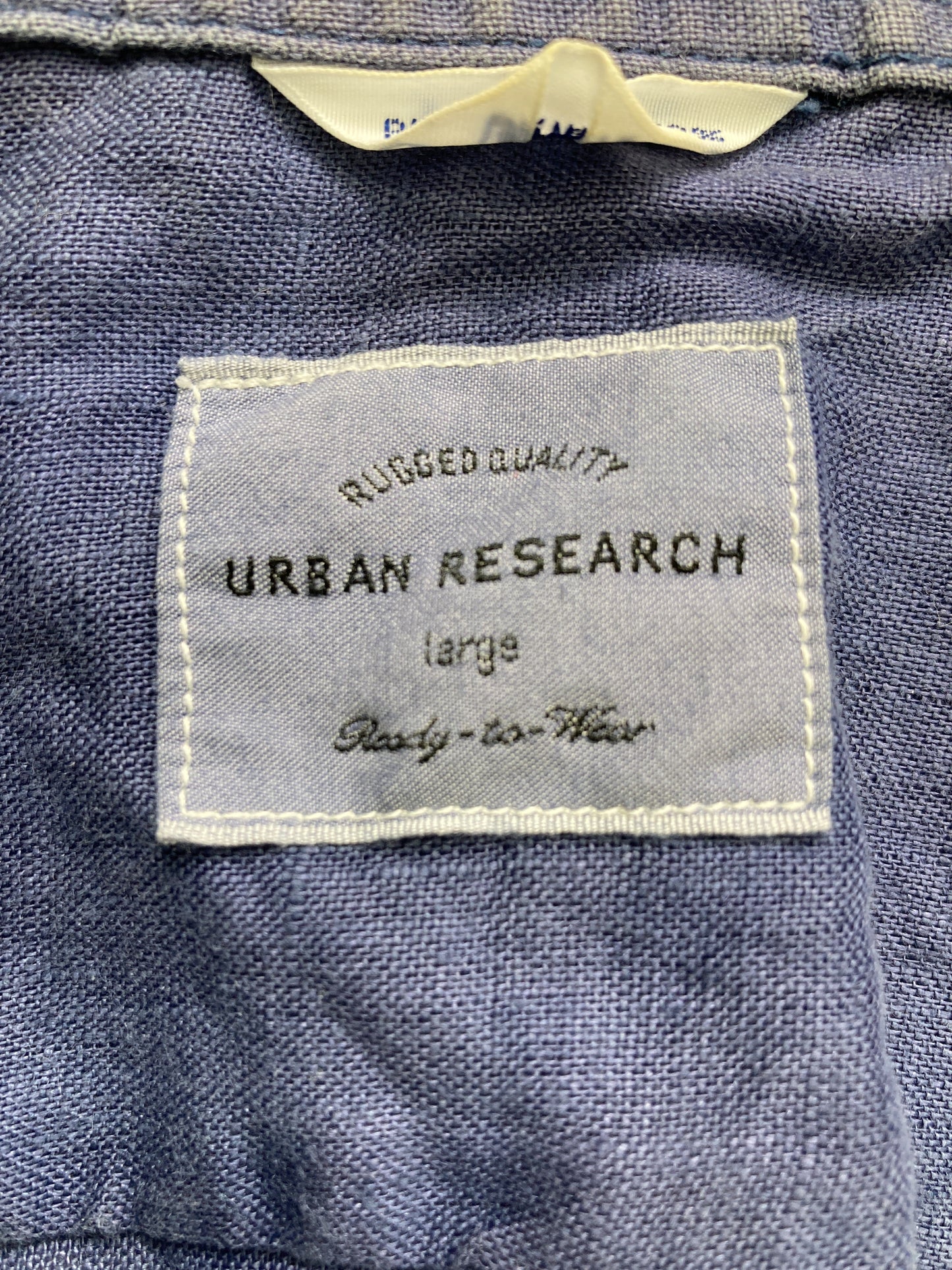 URBAN RESEARCH/アーバンリサーチ/シャツ/ブラウス/トップス/ネイビー/lerge