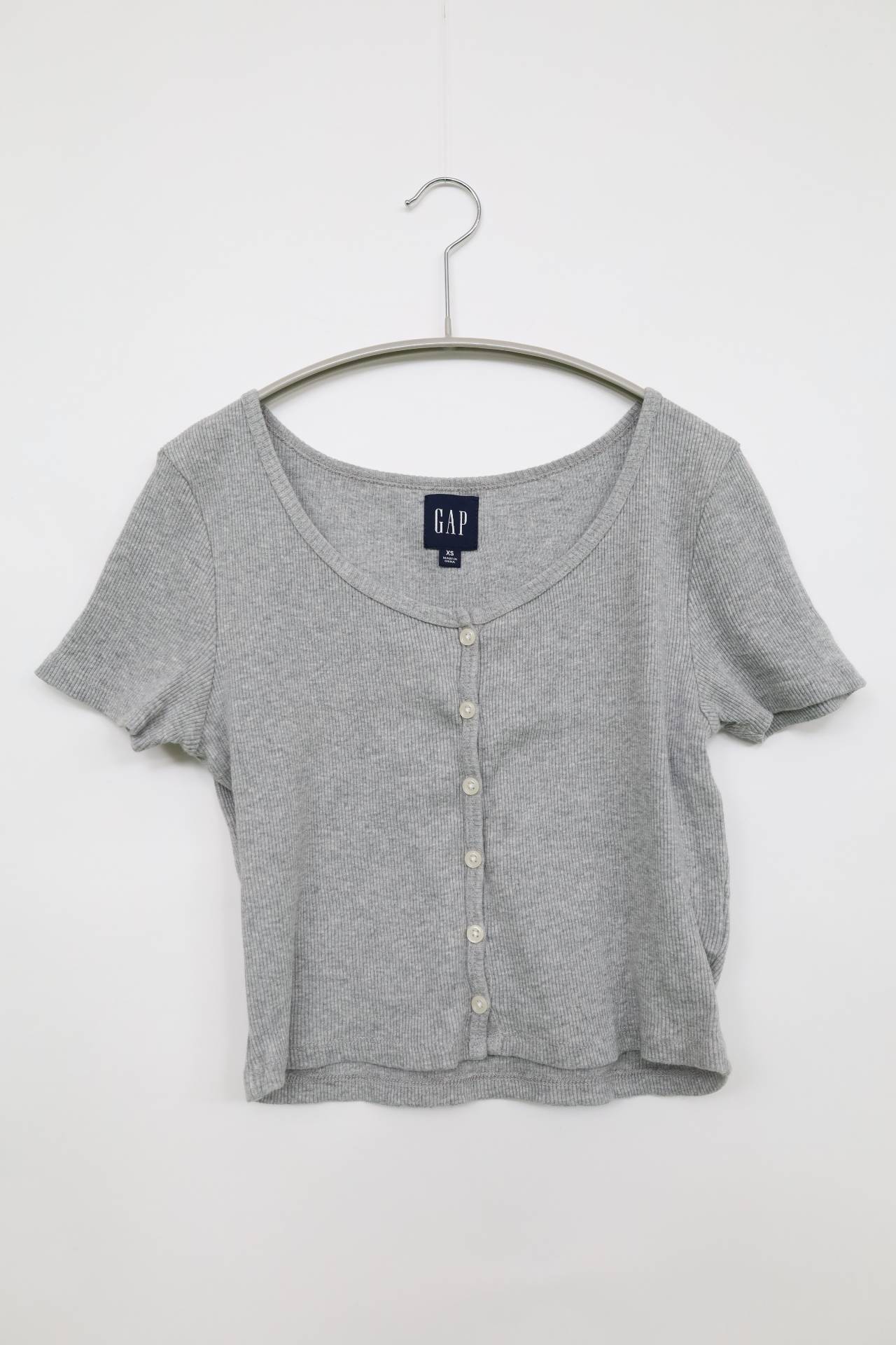 GAP/ギャップ/Tシャツ/カットソー/トップス/グレー/XS