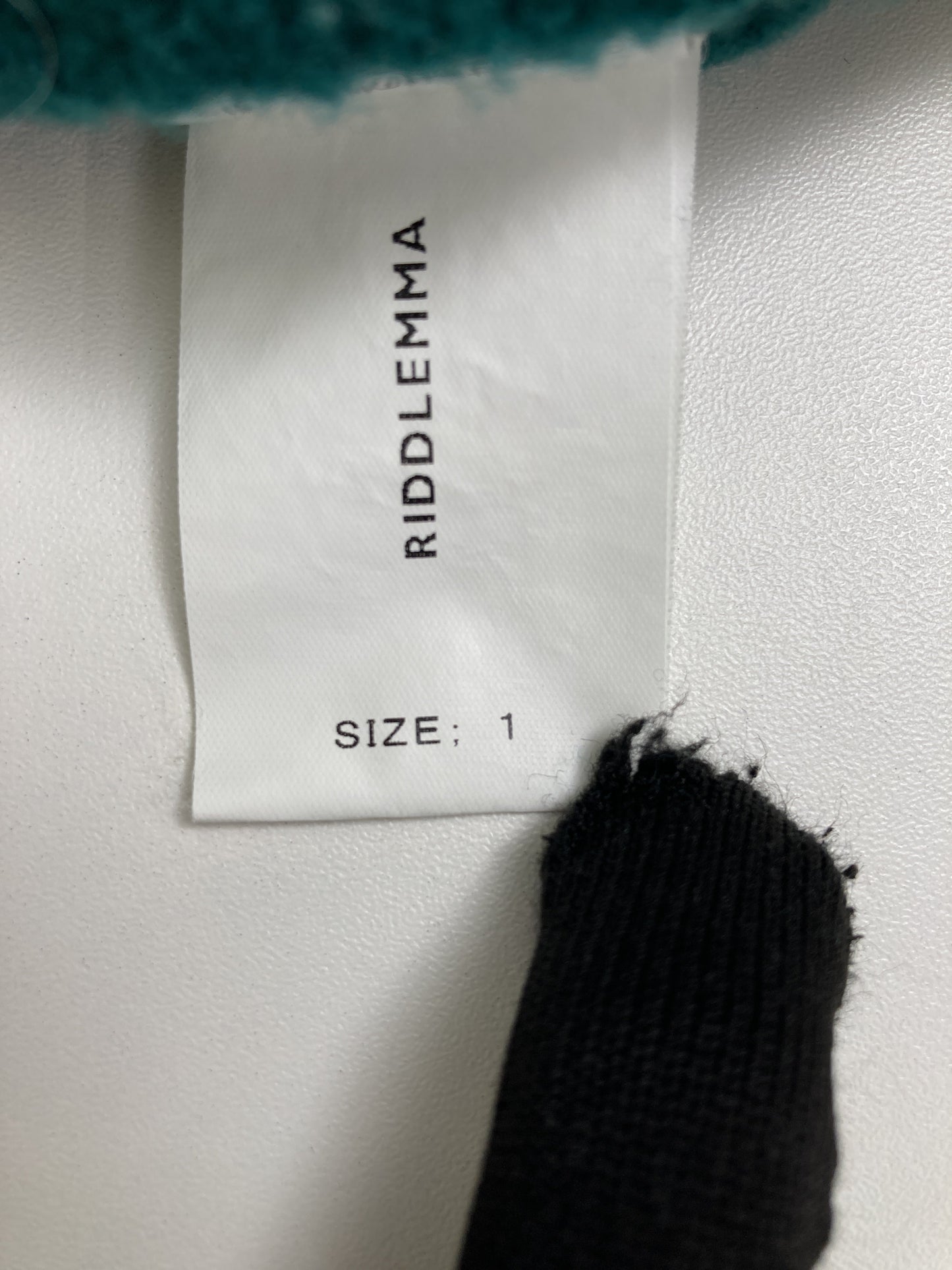 RIDDLEMMA/ニット/セーター/トップス/グリーン/1