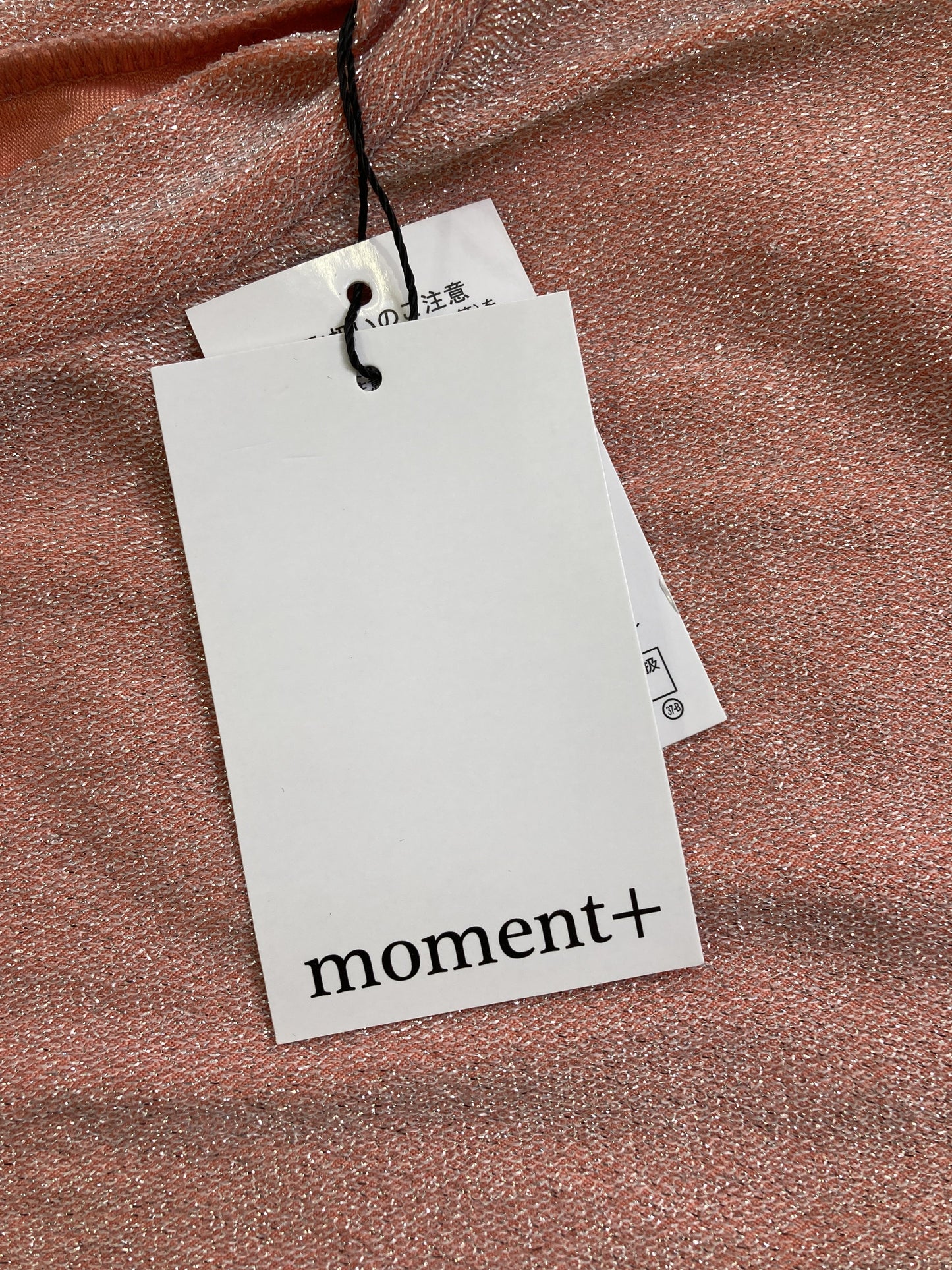 moment+/Tシャツ/カットソー/トップス/ピンク/M