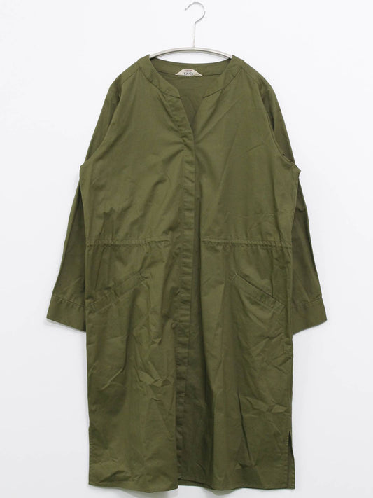 BEAMS/シャツワンピース/ワンピース/ドレス/カーキ