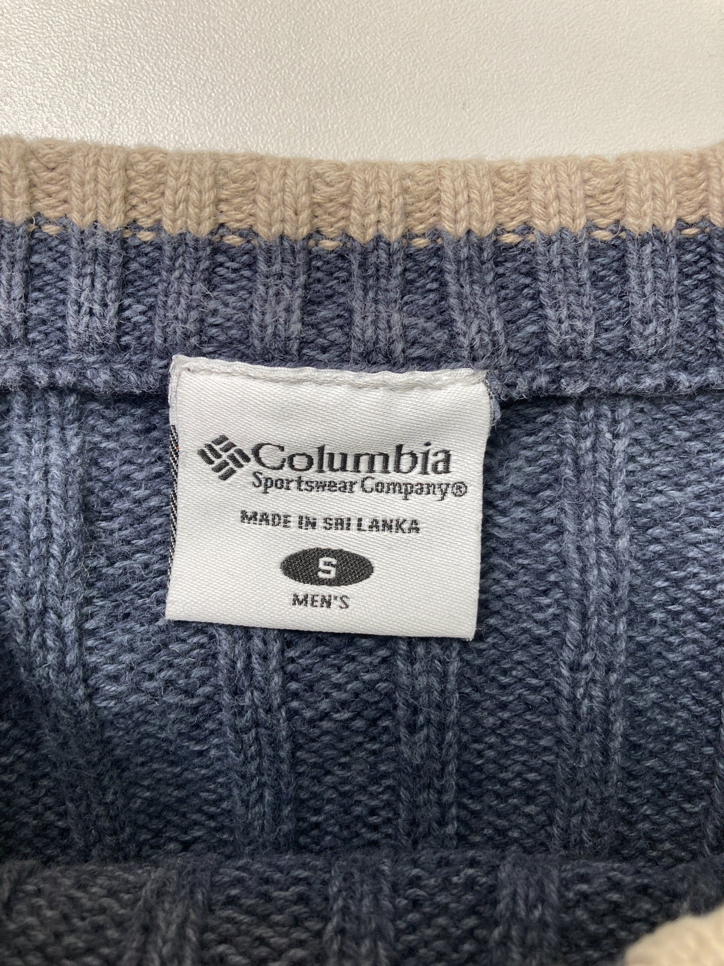 Columbia/コロンビア/ニット/セーター/トップス/ネイビー/S