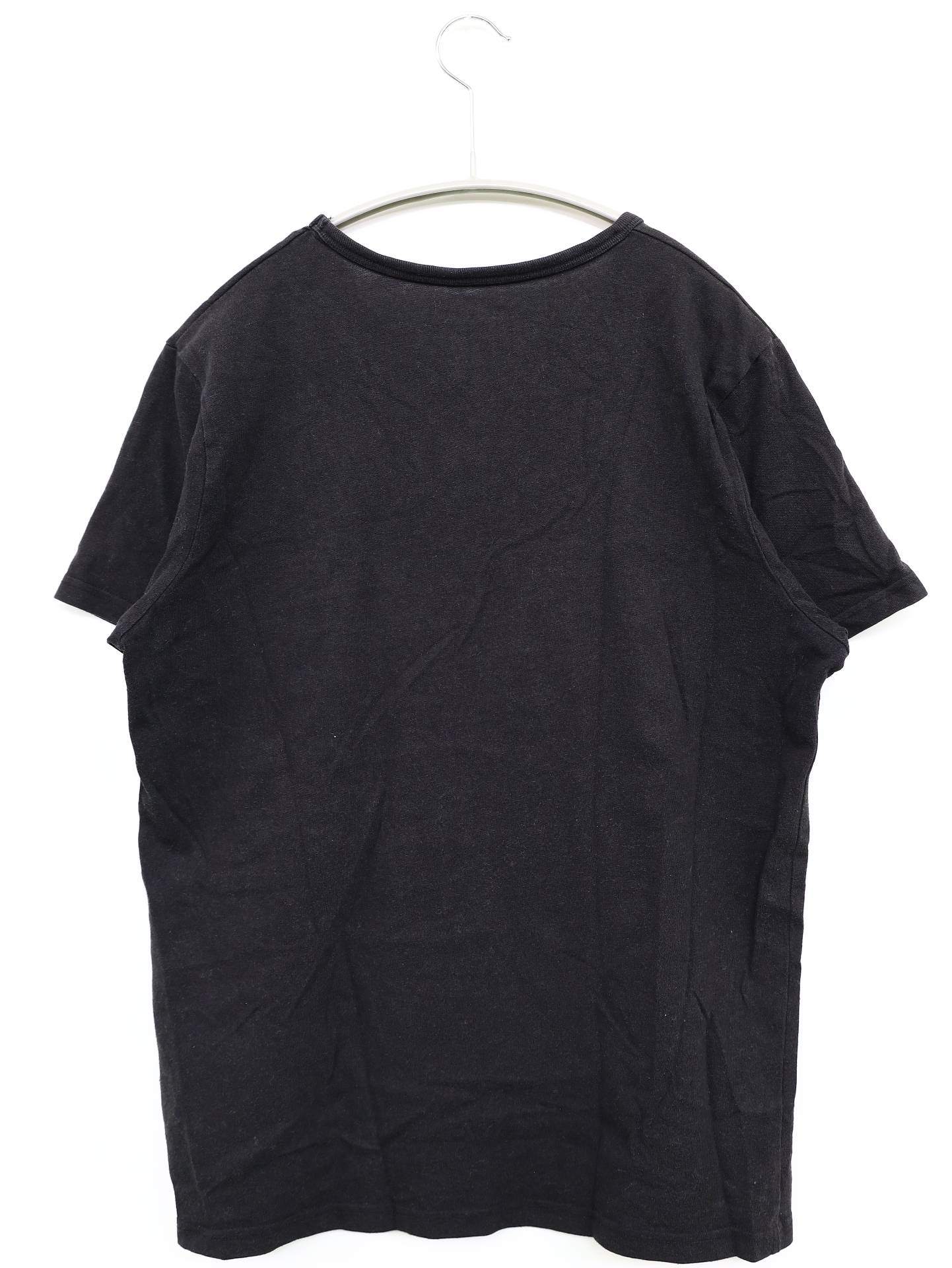 PLUS ONE/Tシャツ/カットソー/トップス/ブラック/MEDIUM