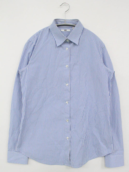 UNIQLO/ユニクロ/シャツ/ブラウス/トップス/ブルー/L