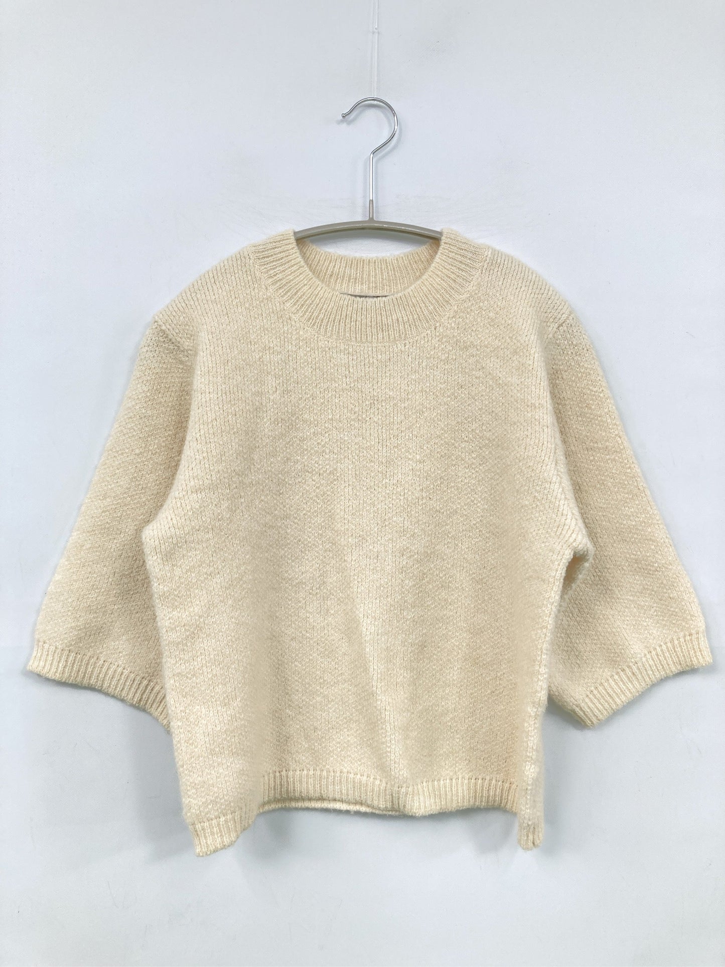 w closet/ダブルクローゼット/ニット/セーター/トップス/アイボリー/F