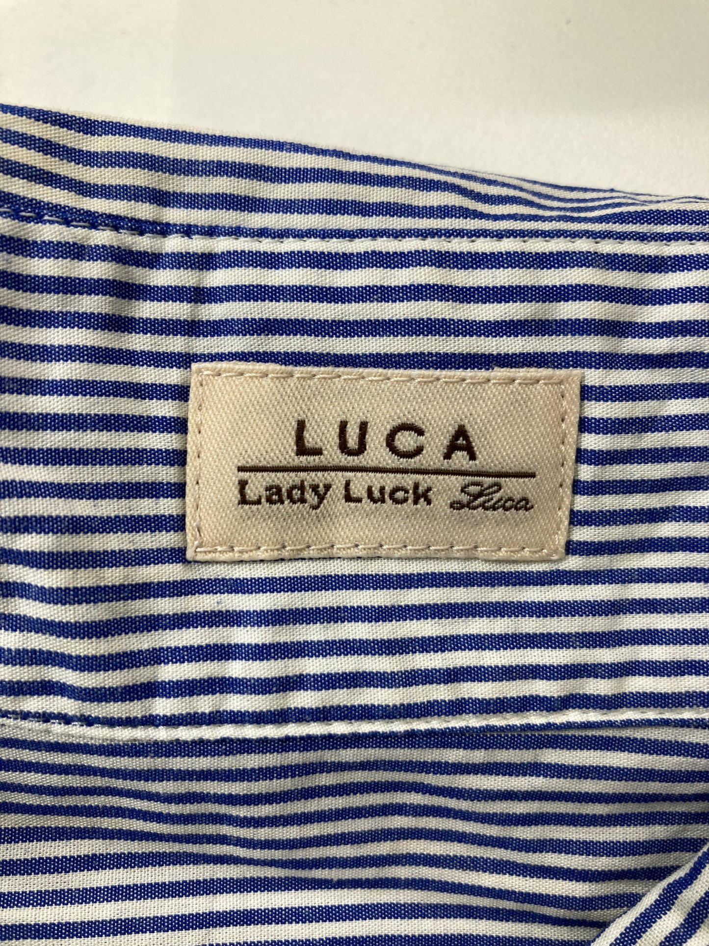 LUCA/シャツ/ブラウス/トップス/ブルー/1