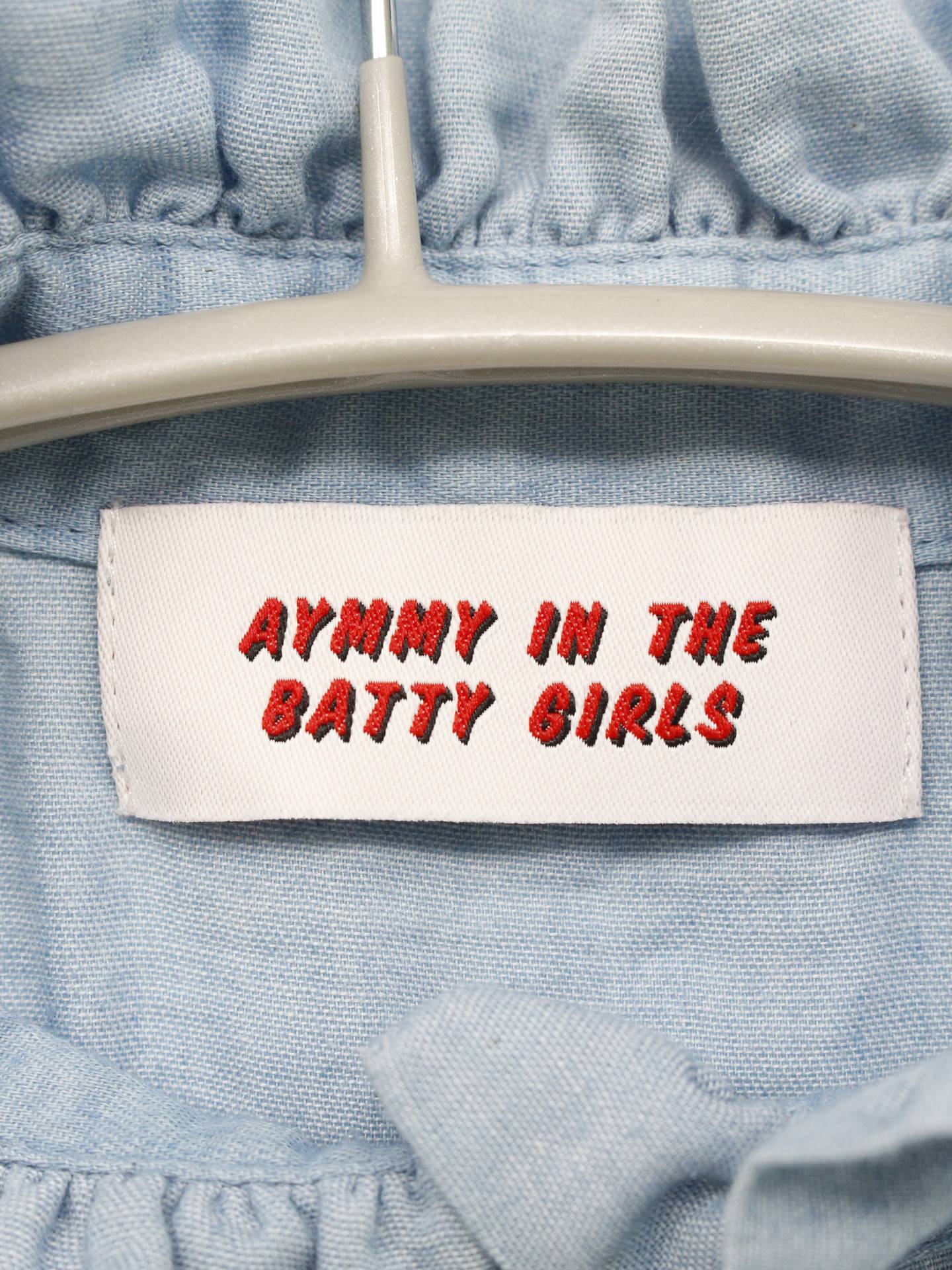 Aymmy in the batty girls/シャツ/ブラウス/トップス/ブルー