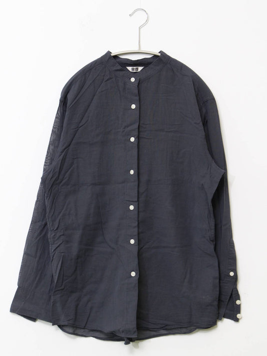 UNIQLO U/シャツ/ブラウス/トップス/ブラック/M