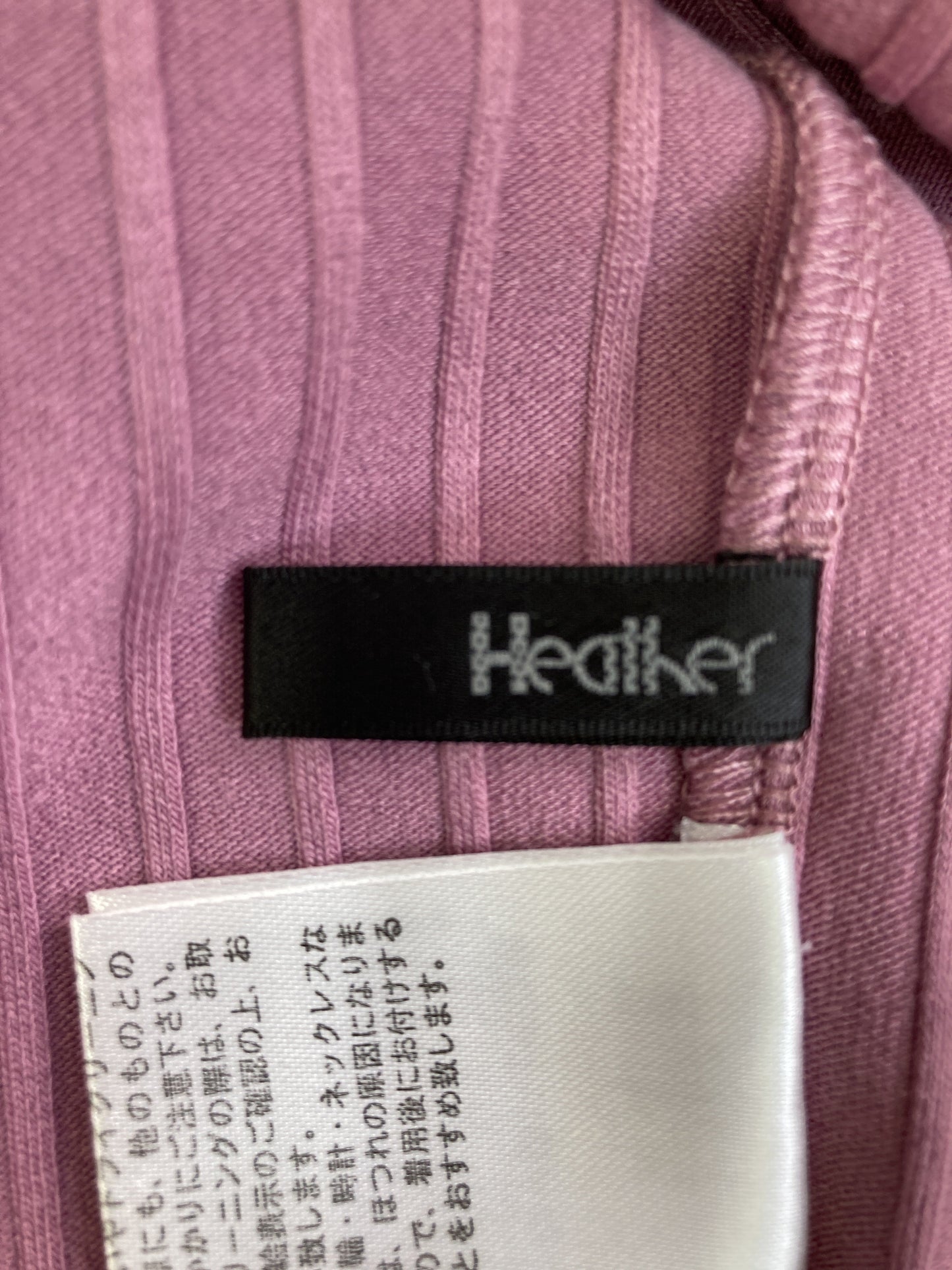 Heather/ヘザー/Tシャツ/カットソー/トップス/ピンク/F