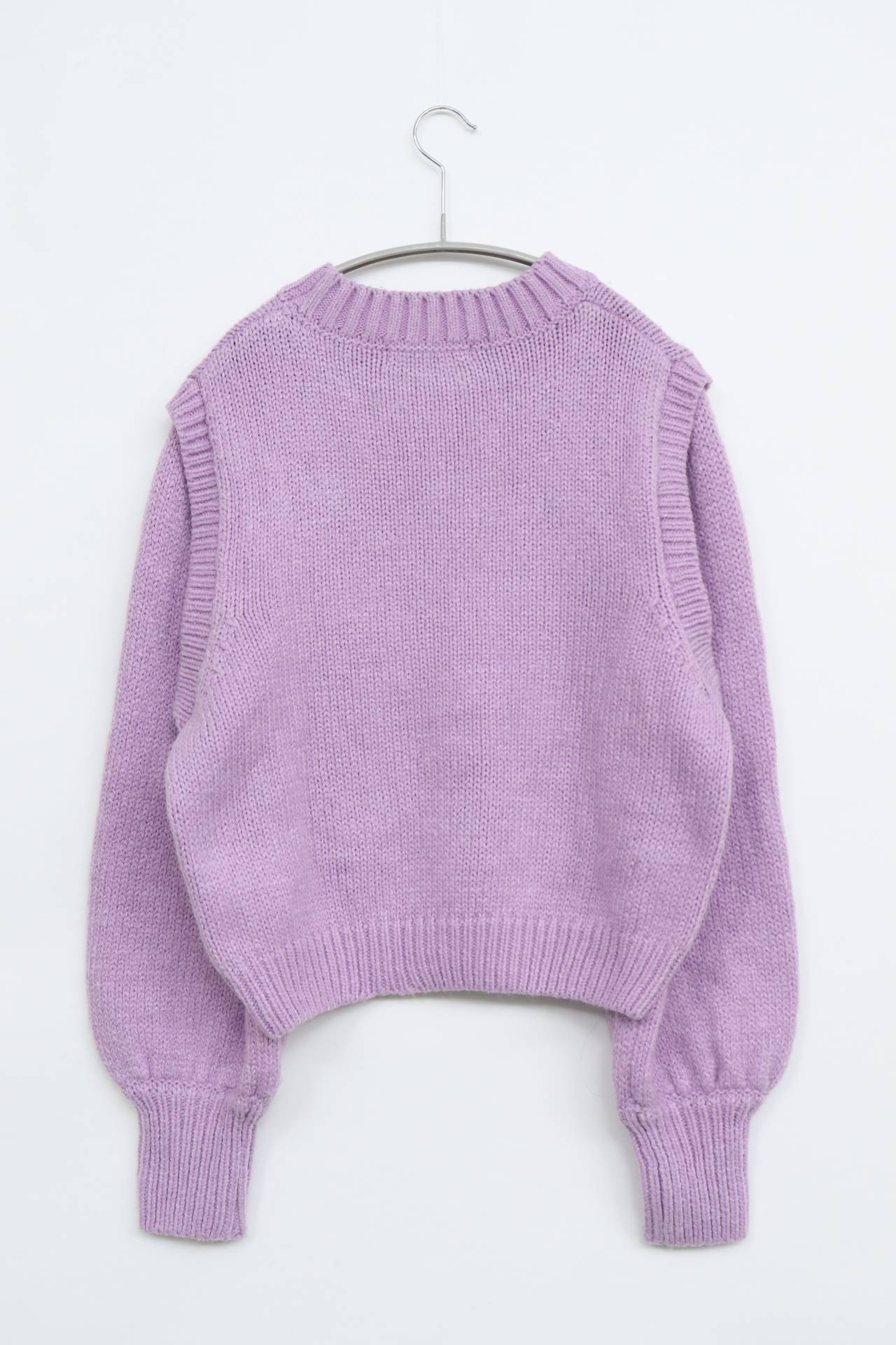 w closet/ダブルクローゼット/ニット/セーター/トップス/パープル