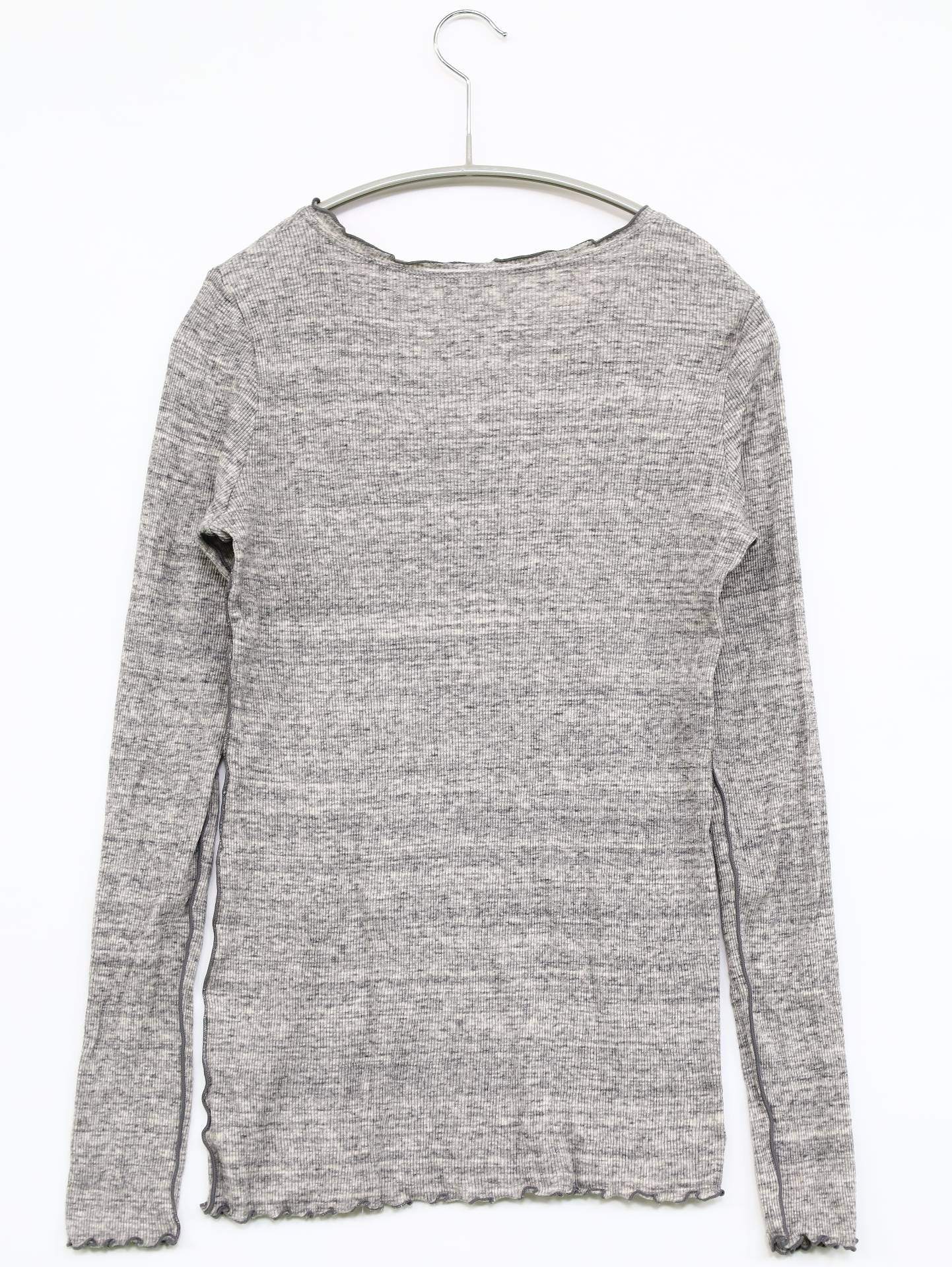 Tシャツ/カットソー/トップス/グレー/2