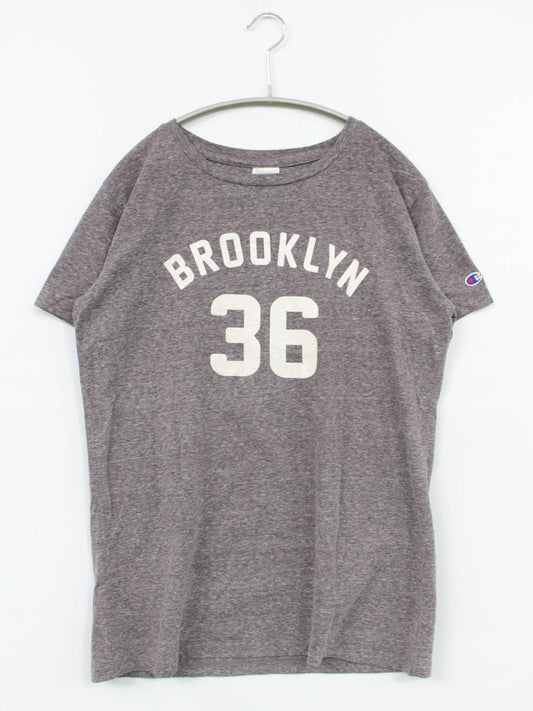 Champion/チャンピオン/Tシャツ/カットソー/トップス/グレー/M