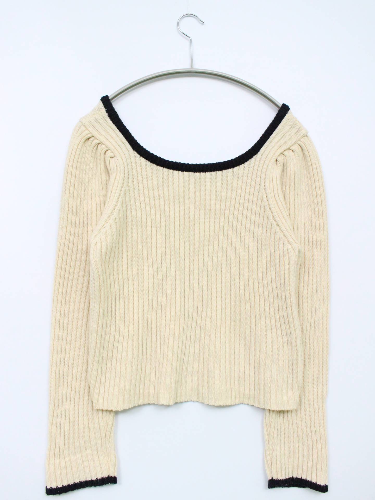 ニット/セーター/トップス/ホワイト