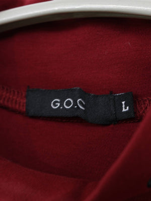 G.O.C/ジーオーシー/Tシャツ/カットソー/トップス/レッド/L