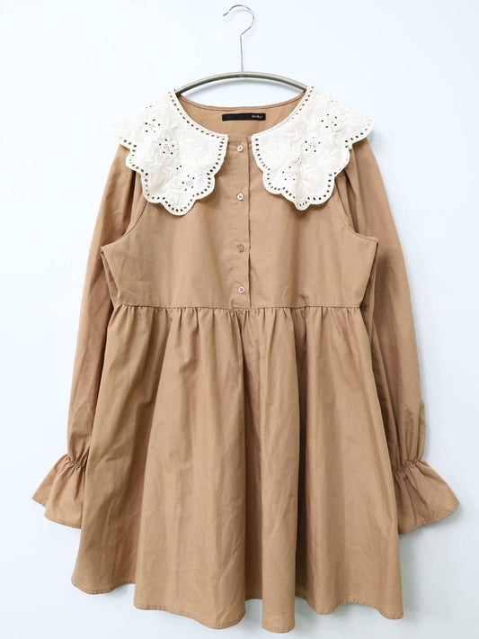 Hedker/シャツ/ブラウス/トップス/ベージュ/F