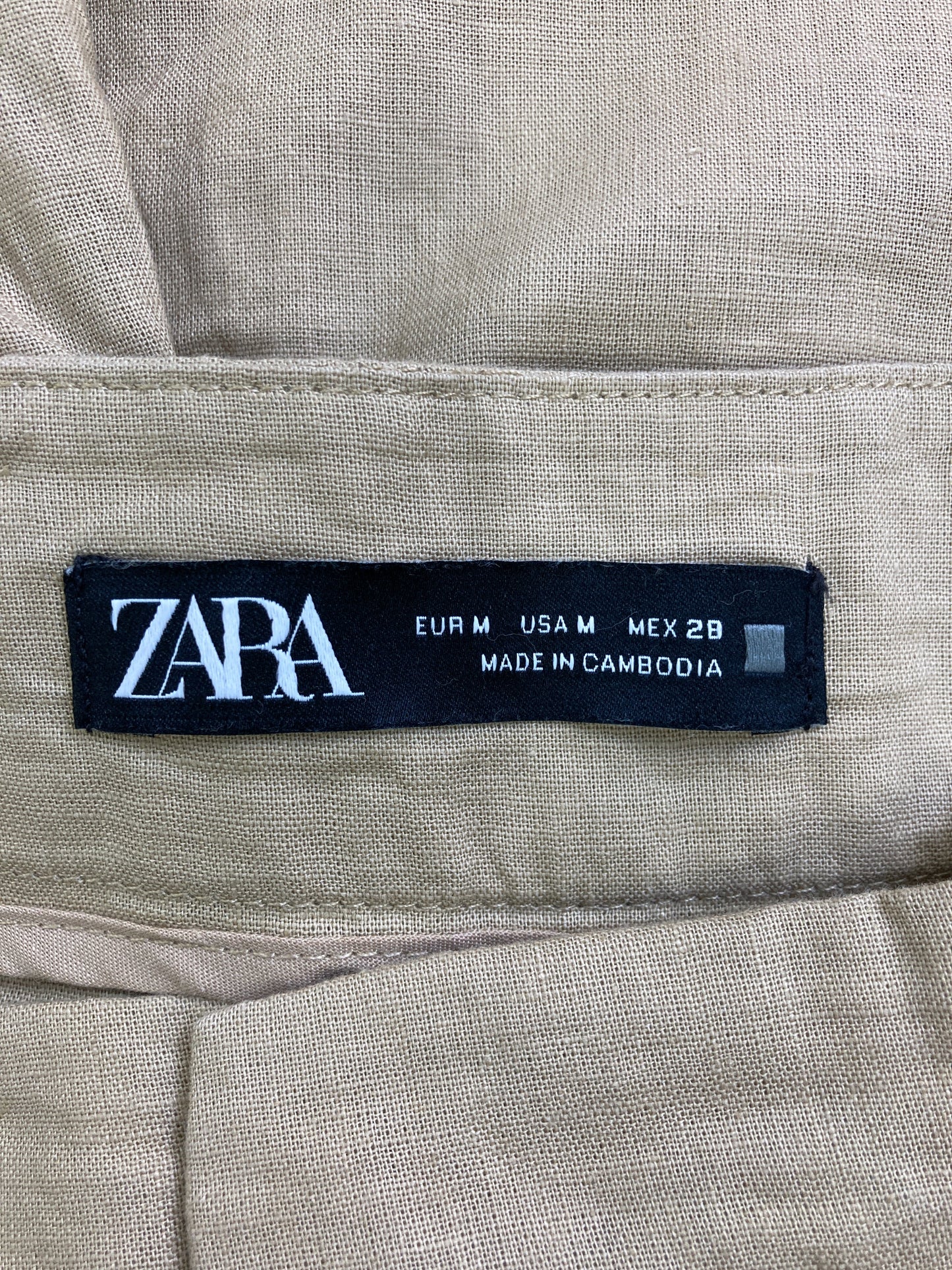 ZARA/ザラ/その他パンツ/パンツ/ベージュ/EUR M/USA M/ MEX 28