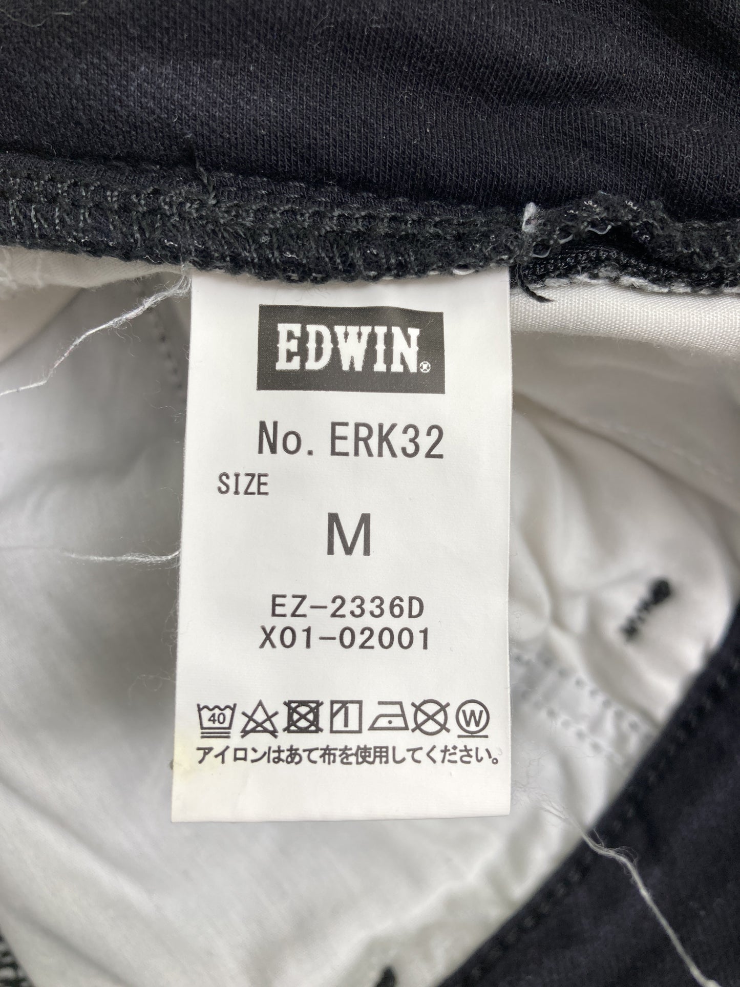 EDWIN/エドウィン/その他パンツ/パンツ/ブラック/M