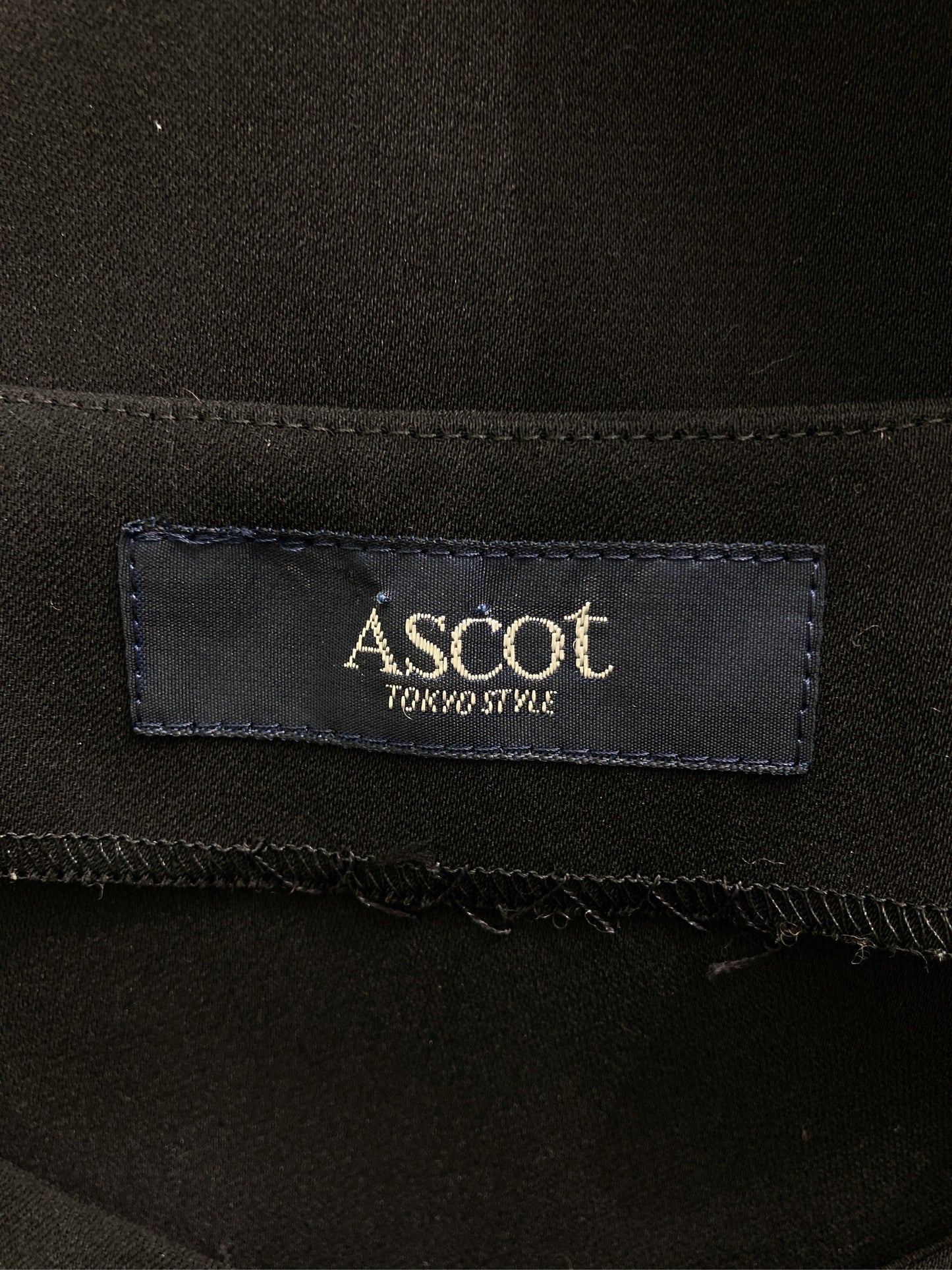 ASCOT/ワンピース/ワンピース/ドレス/ブラック/M