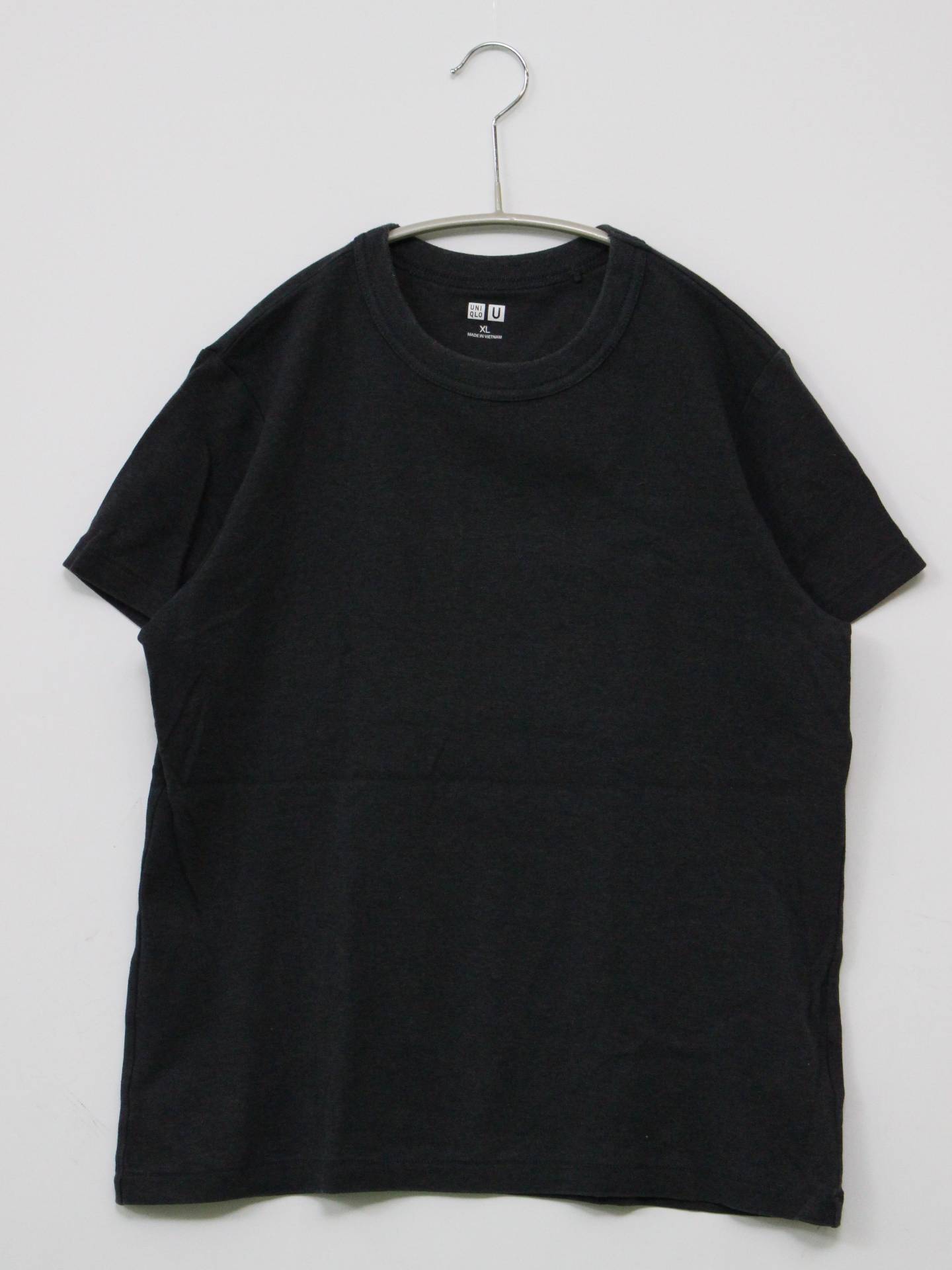 UNIQLO/Tシャツ/カットソー/トップス/ブラック/XL
