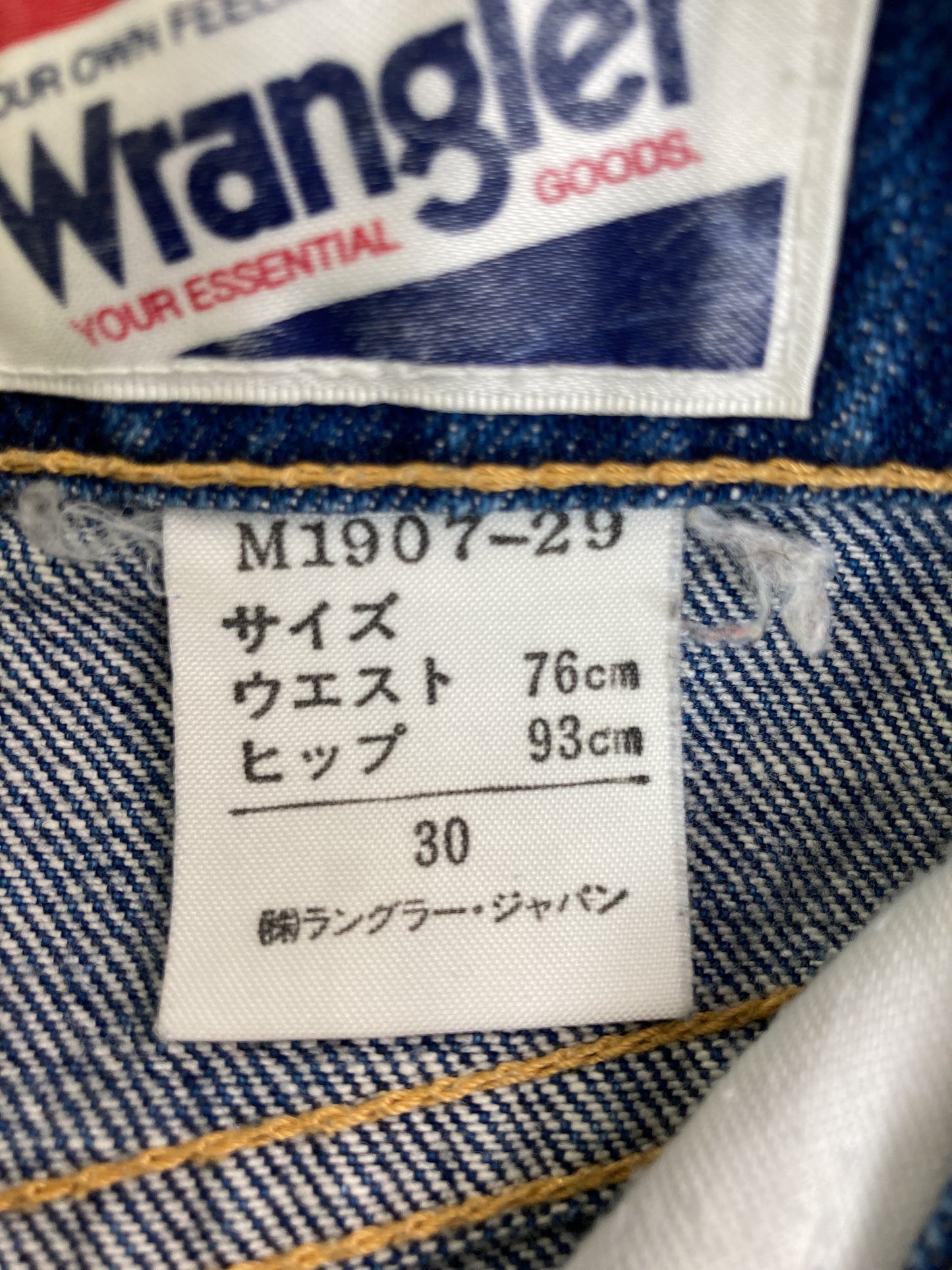 Wrangler/ラングラー/デニムパンツ/パンツ/ブルー/30