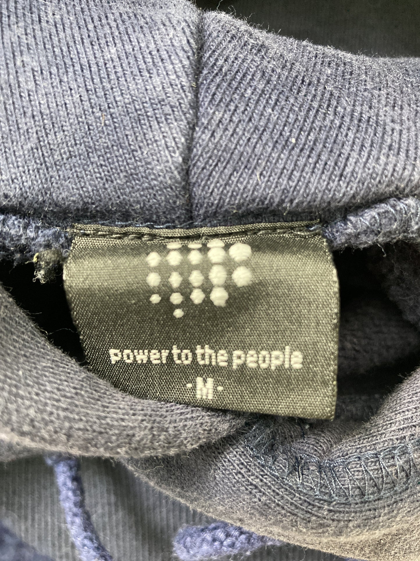 POWER TO THE PEOPLE/パーカー/トップス/ネイビー/M