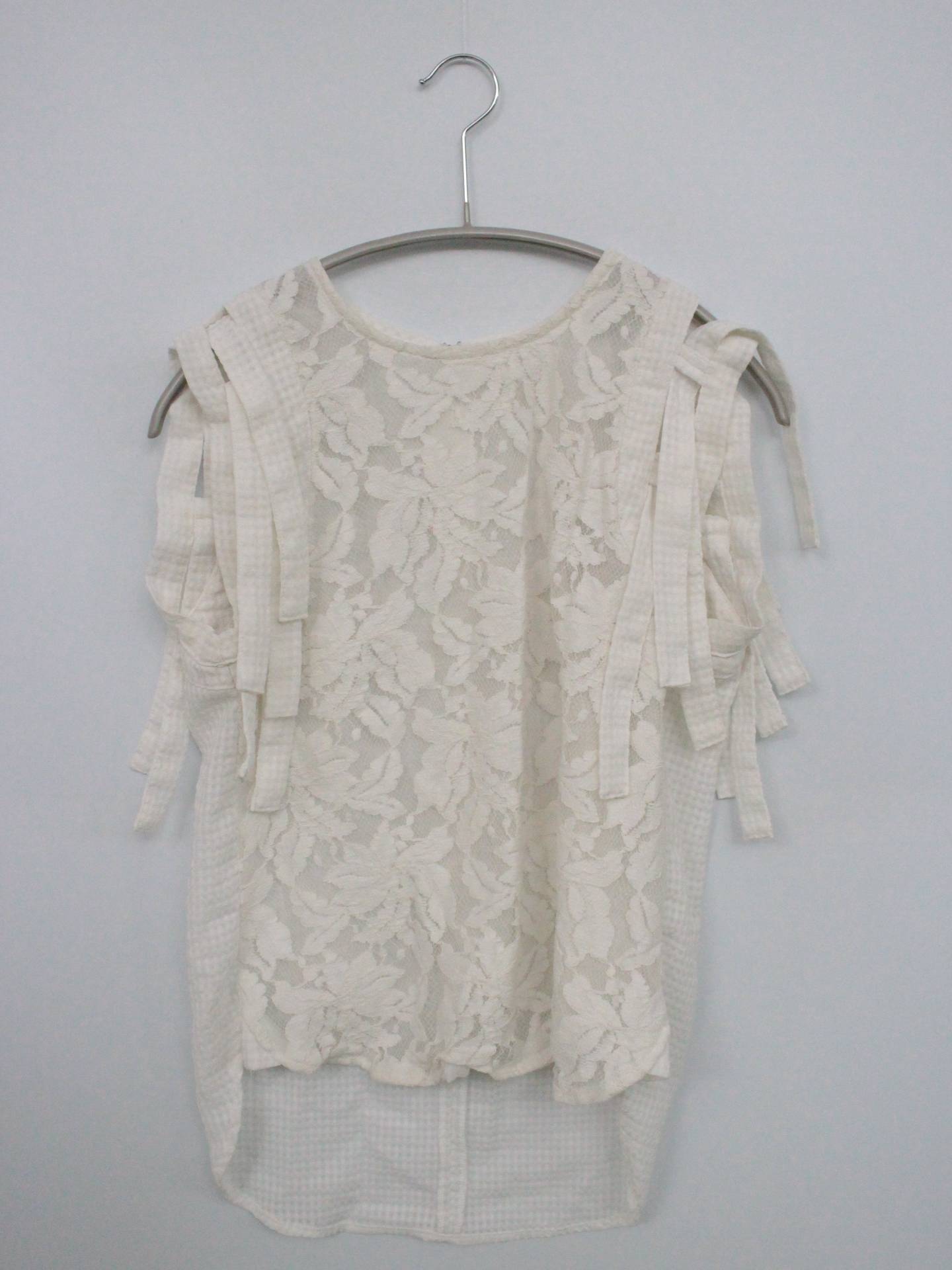 doll up oops/Tシャツ/カットソー/トップス/ホワイト/F