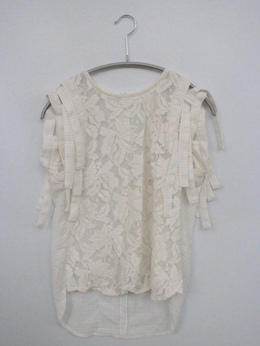 doll up oops/Tシャツ/カットソー/トップス/ホワイト/F