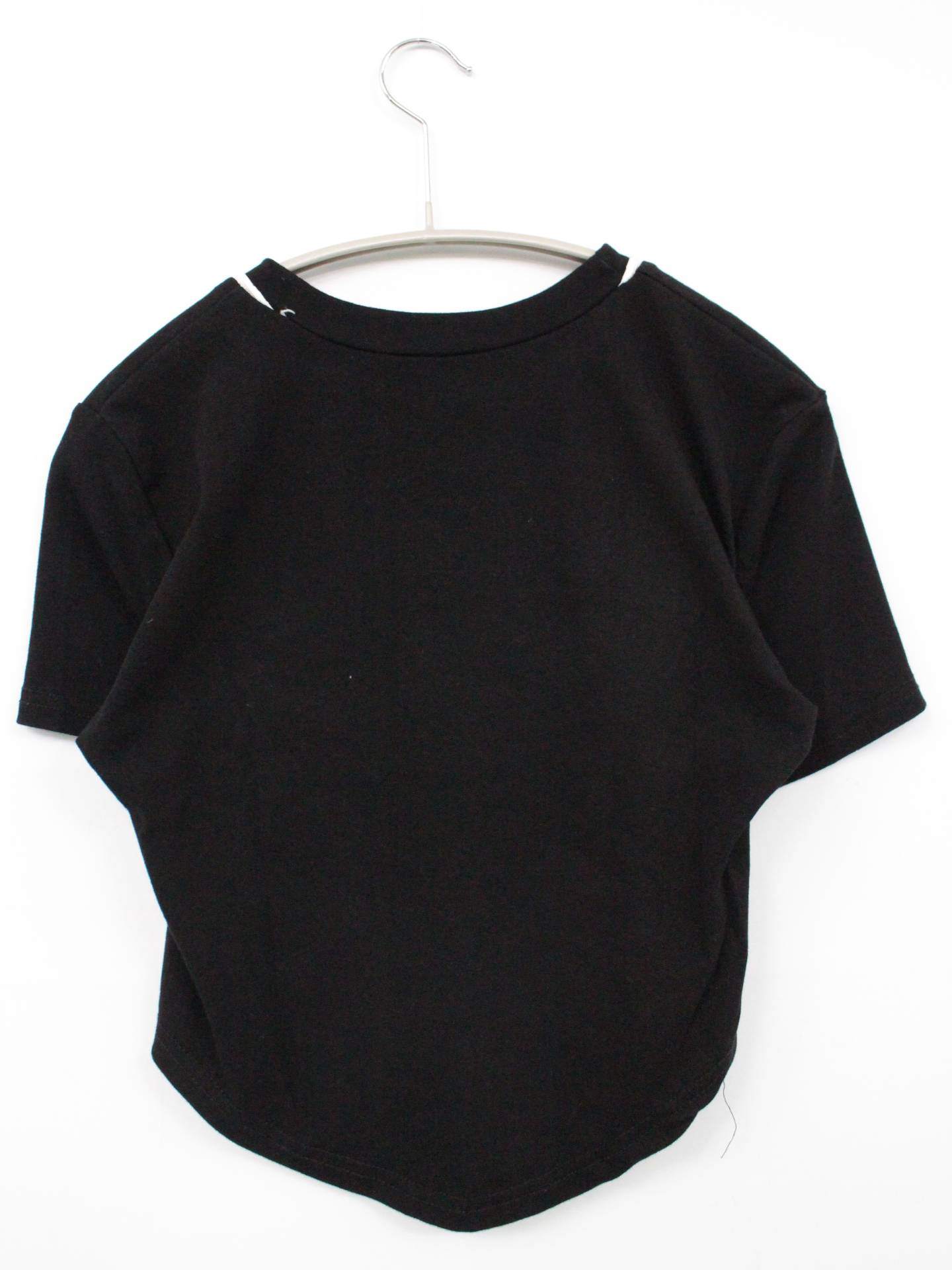 mie/Tシャツ/カットソー/トップス/ブラック