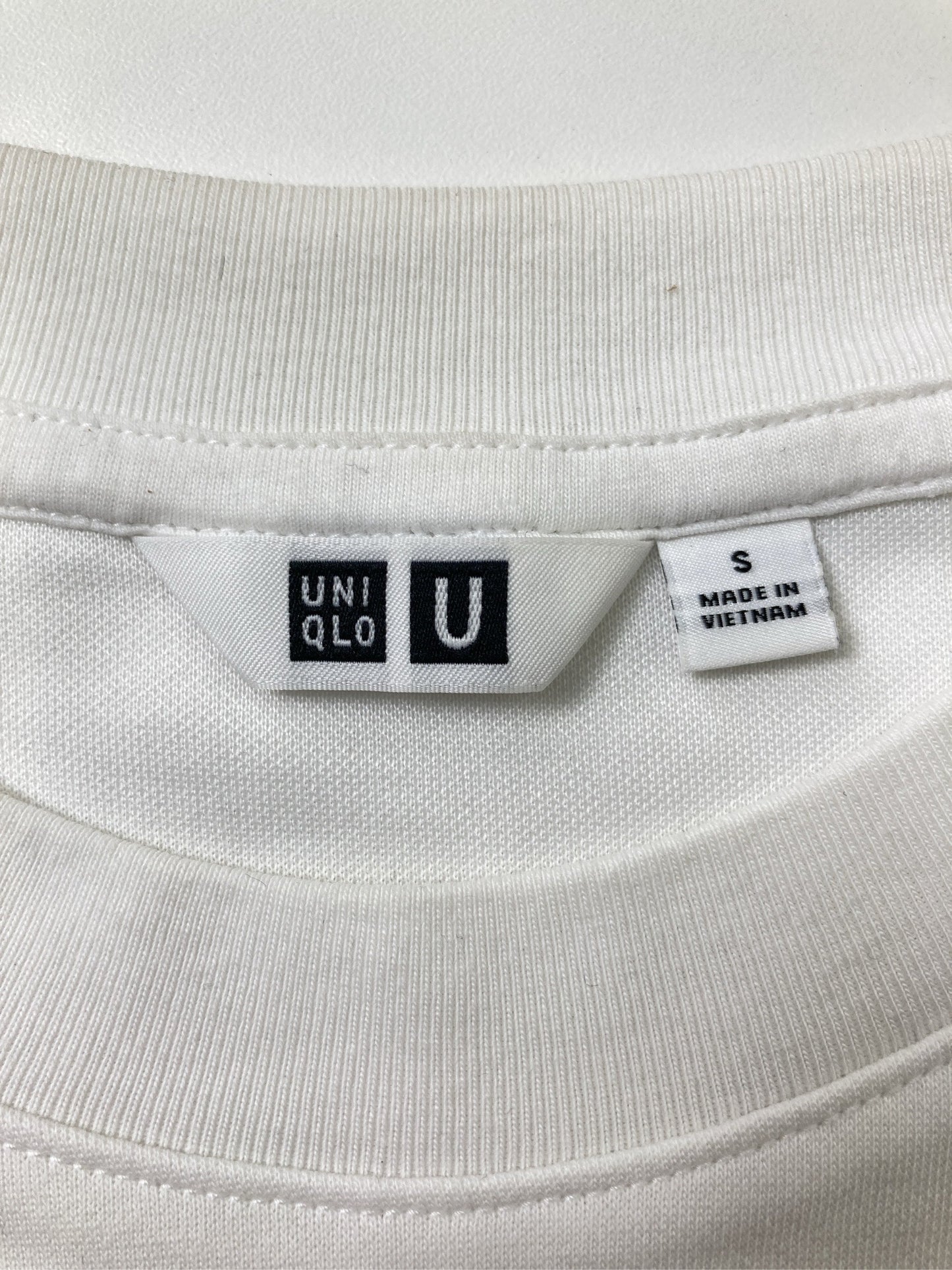UNIQLO/ユニクロ/Tシャツ/カットソー/トップス/ホワイト/S