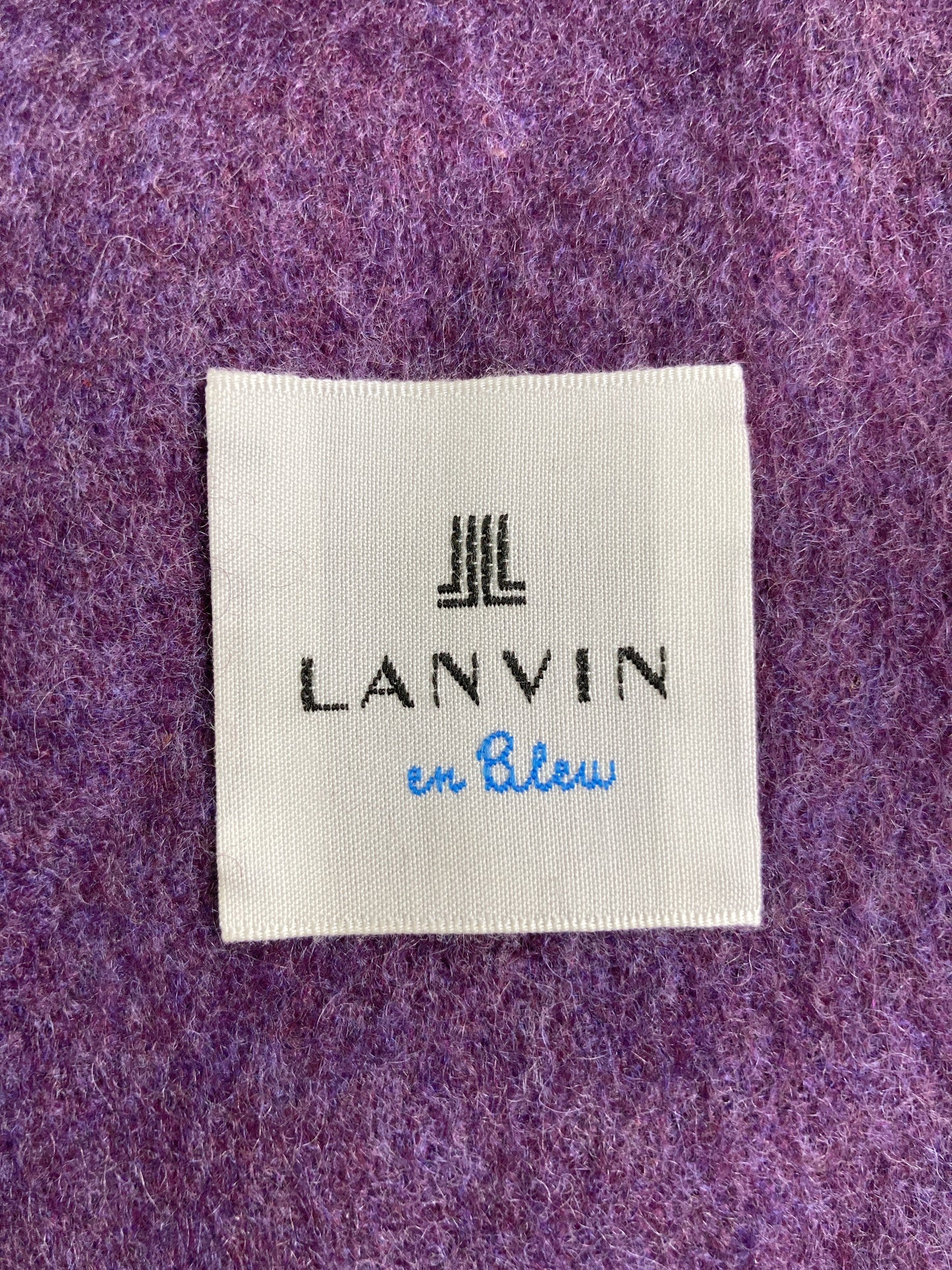 LANVIN/マフラー/ファッション雑貨/パープル