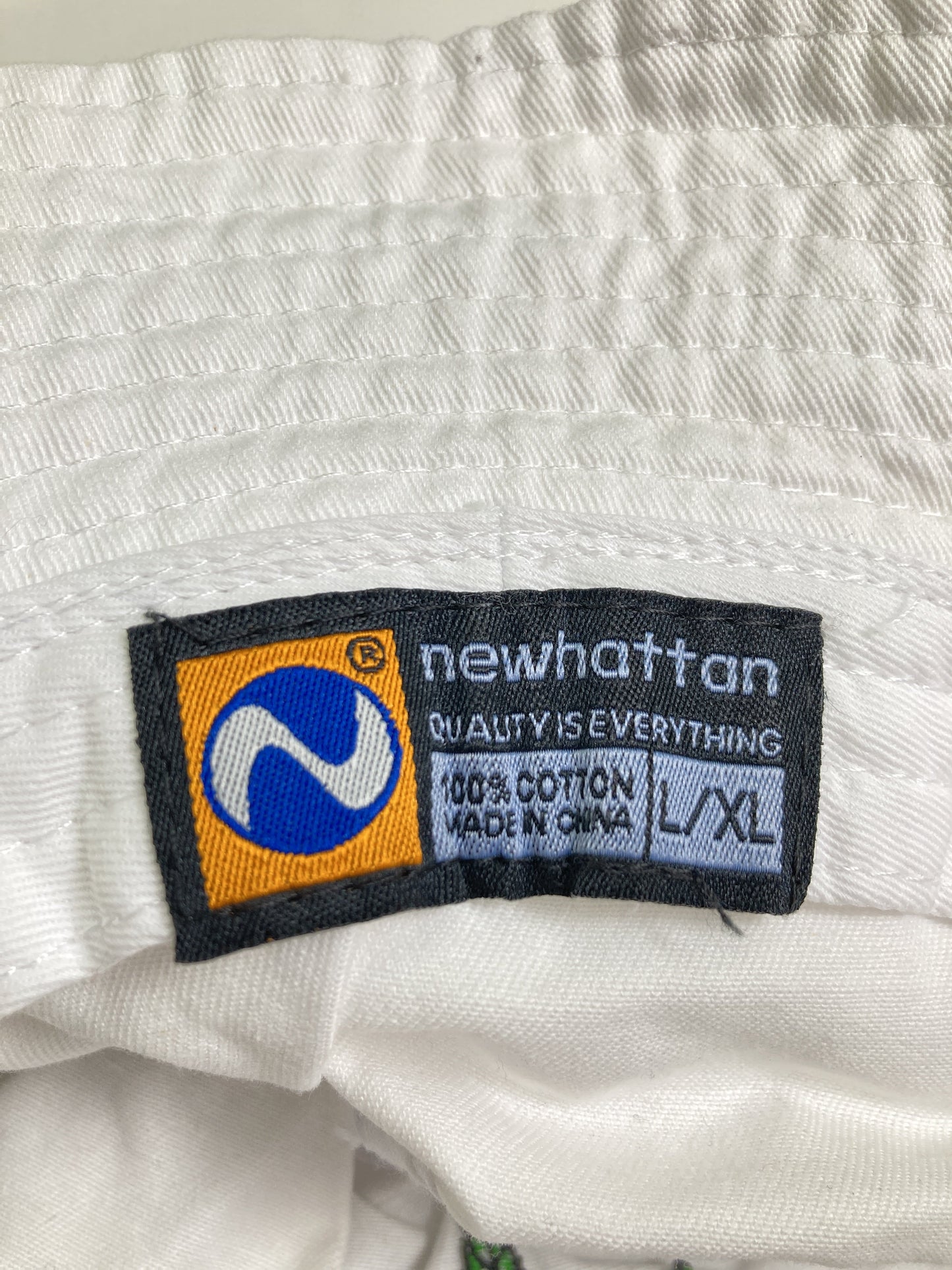 NEWHATTAN/ニューハッタン/バケットハット/帽子/ホワイト/L/XL