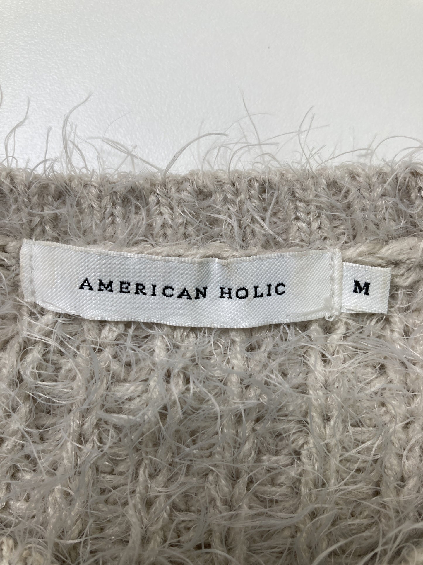 AMERICAN HOLIC/アメリカンホリック/ニット/セーター/トップス/グレー/M