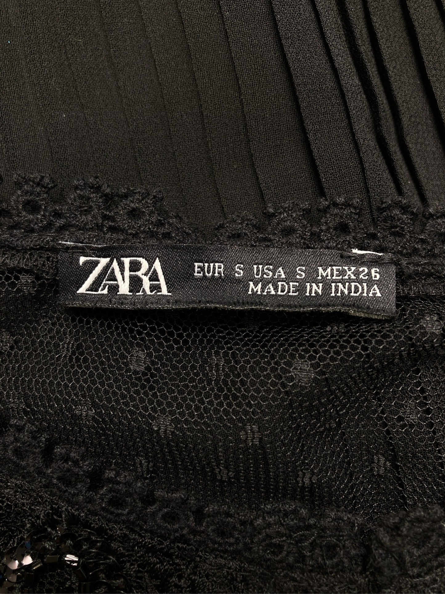 ZARA/ザラ/ドレス/ワンピース/ドレス/ブラック/S