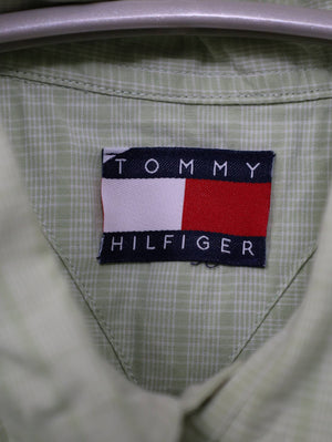 TOMMY HILFIGER/トミーヒルフィガー/シャツ/ブラウス/トップス/ライトグリーン