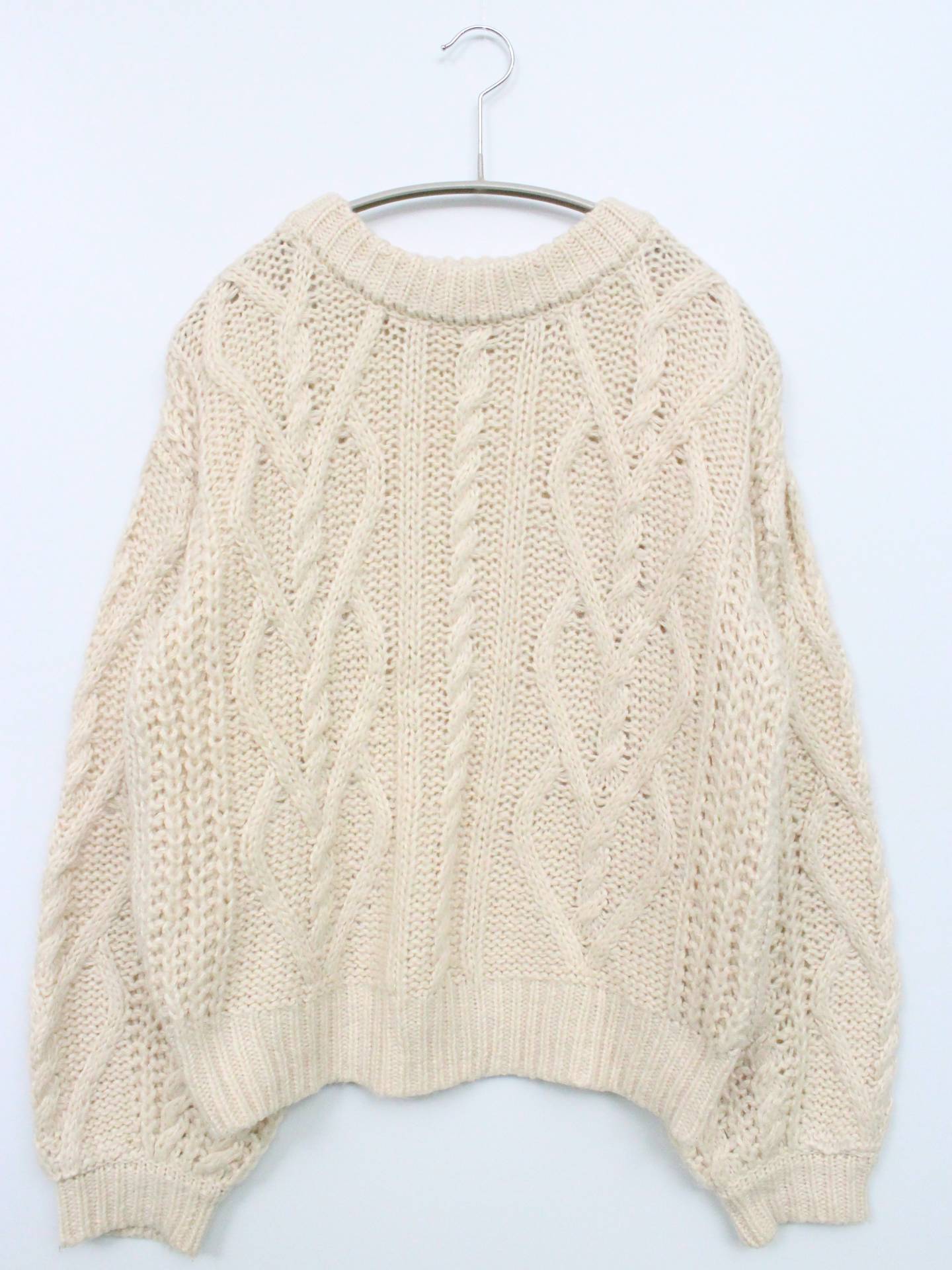 MAJESTIC LEGON/ニット/セーター/トップス/アイボリー/M