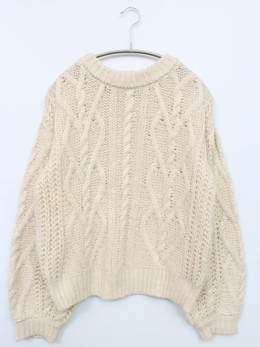 MAJESTIC LEGON/ニット/セーター/トップス/アイボリー/M